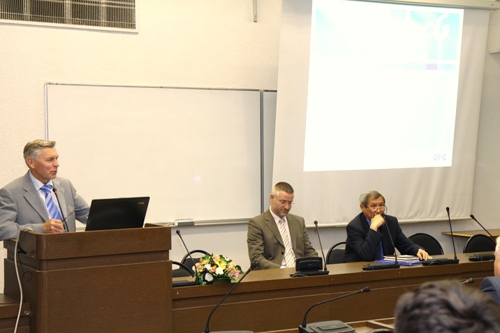 Prof. Dr. V. Filippov, Dr. J. Achterberg, Prof. Dr. N. Kirabaev