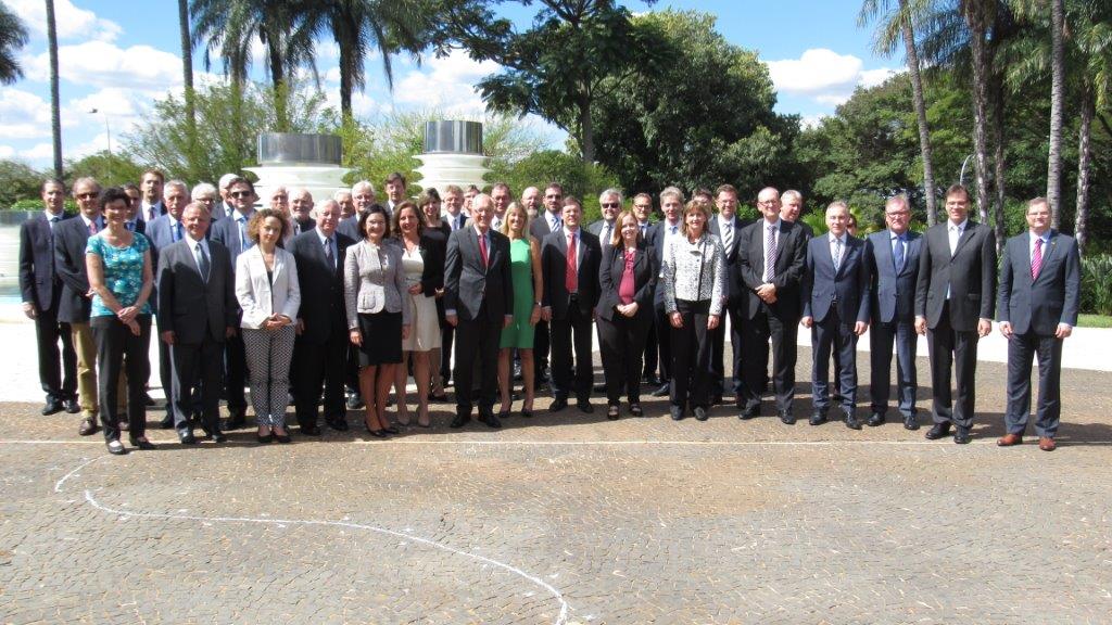 Representantes da diplomacia e de instituições alemãs participam do evento em Brasília