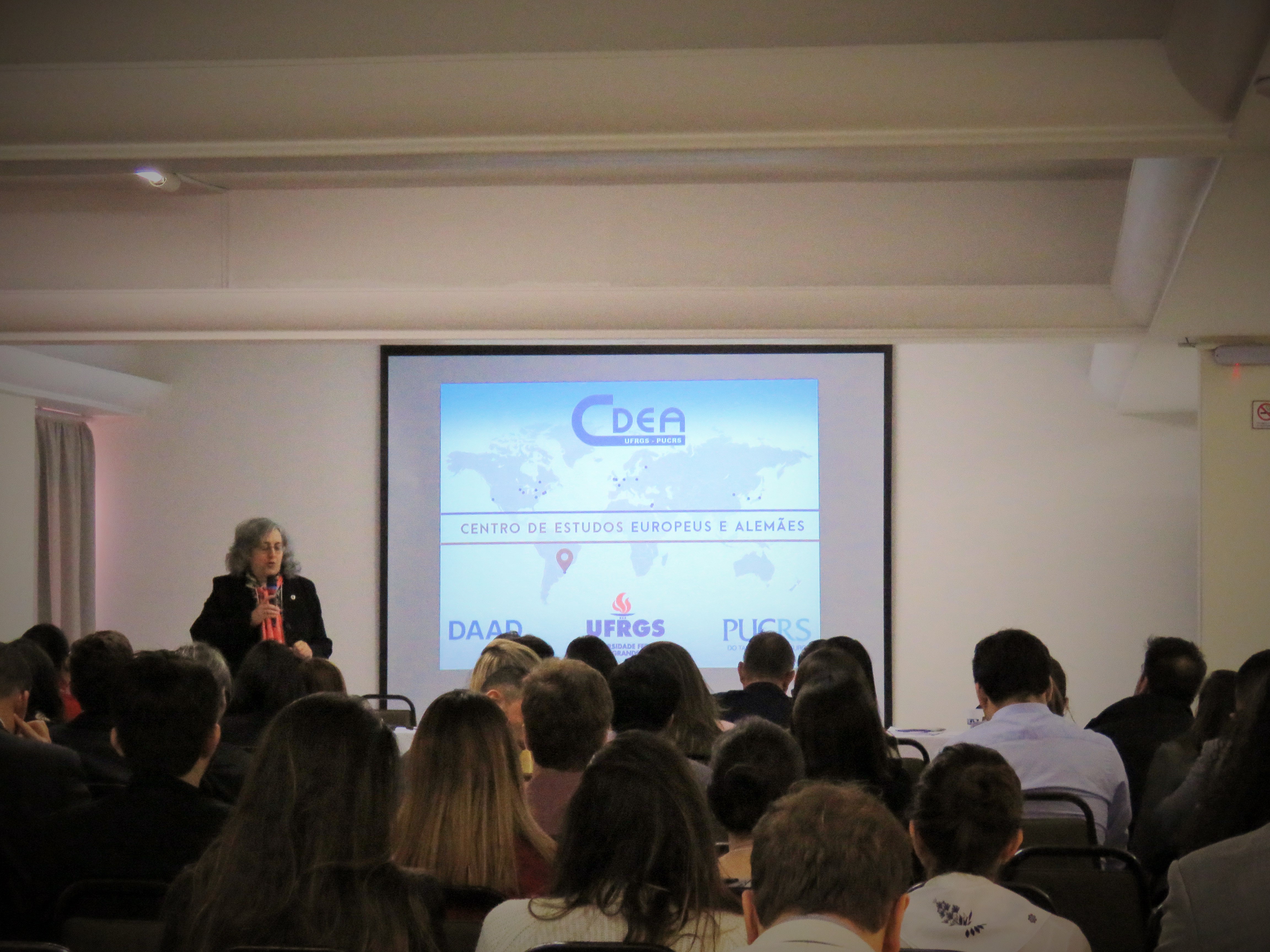 Prof. Claudia Lima Marques presented the recently opened Centre for German and European Studies
