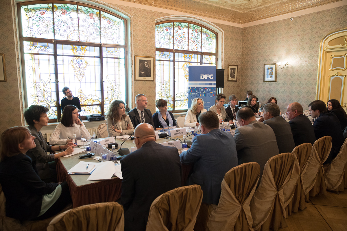 Круглый стол DFG с партнёрскими организациями. Москва, июнь 2018
