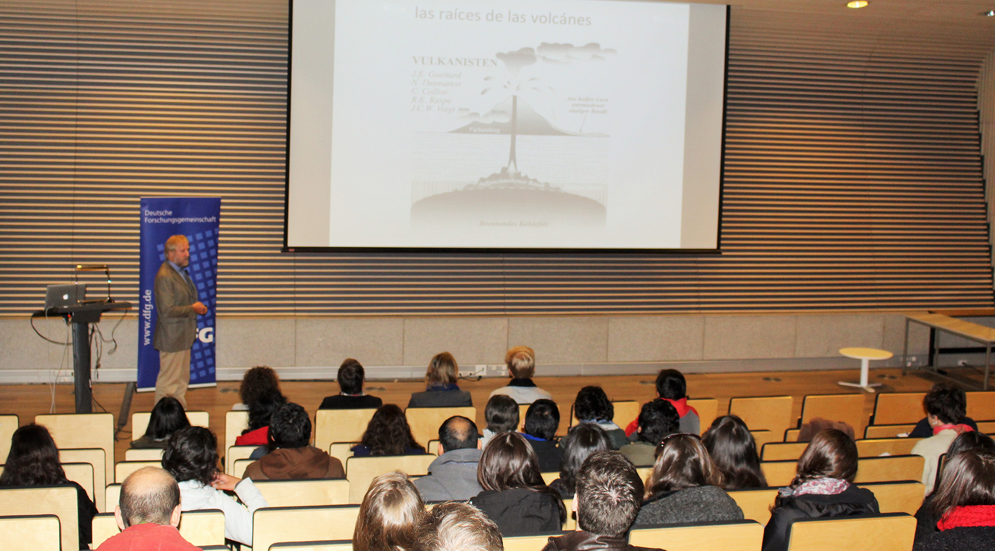 Die Leibniz Lecture in Santiago fand an der Universidad de Chile statt