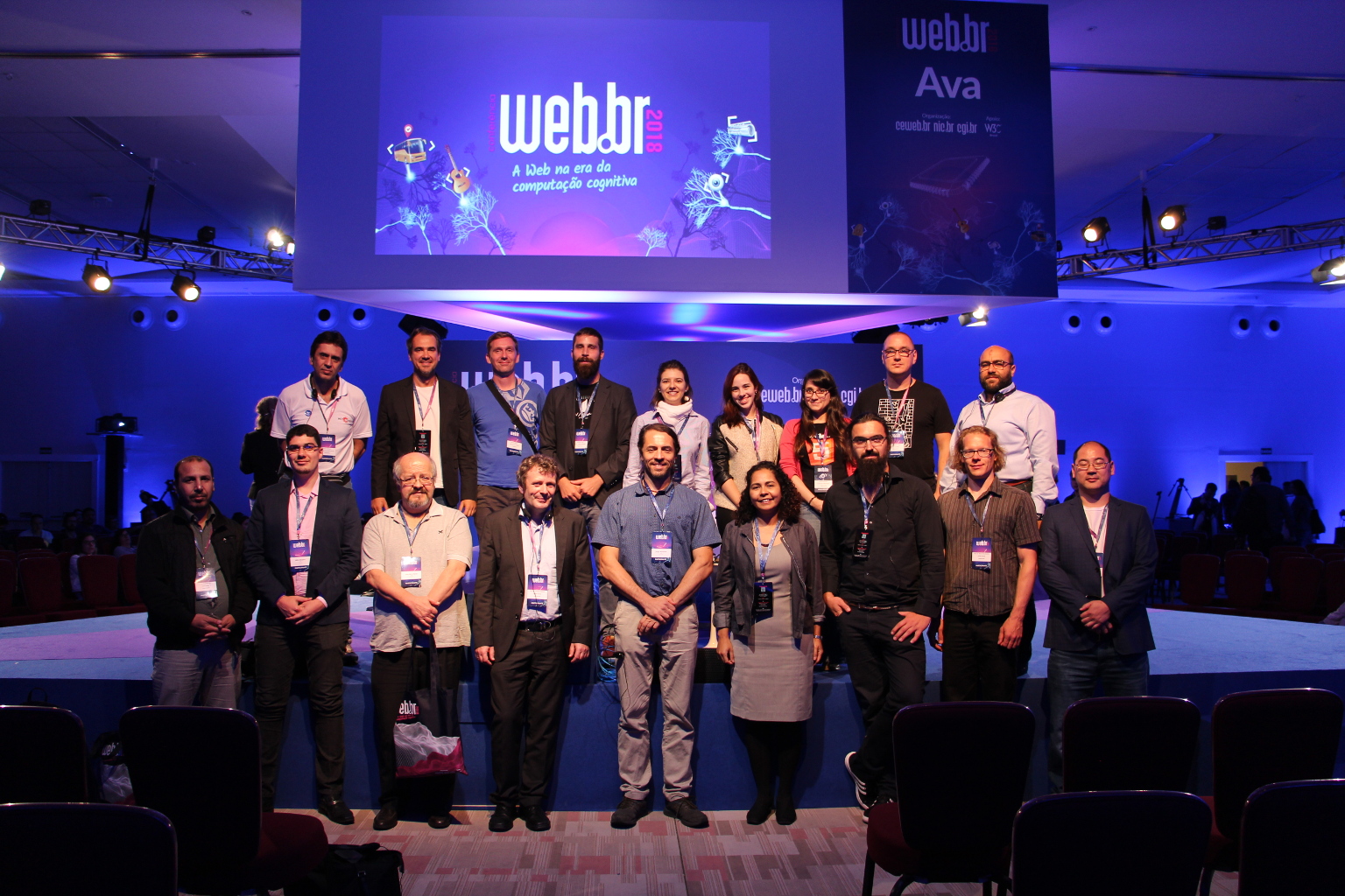 Brazilian and German researchers at Web.br 2018