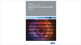 Cover: Digitaler Wandel in der Wissenschaft - Impulspapier