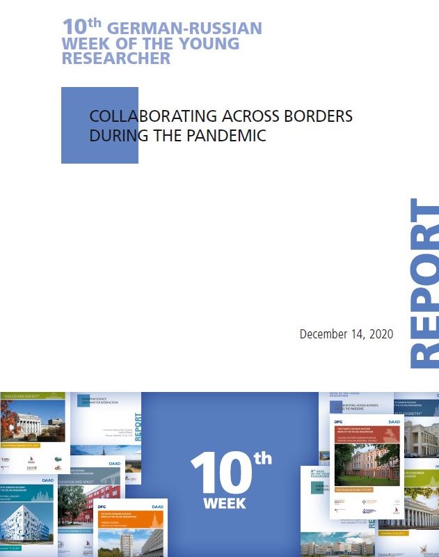 Broschüre zur 10. Deutsch-Russischen Nachwuchswoche „Collaborating Across Borders During the Pandemic“