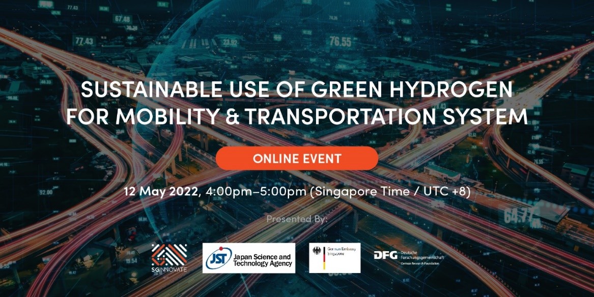 Schmuckbild: Webinar „Sustainable use of green hydrogen for mobility and transportation system“