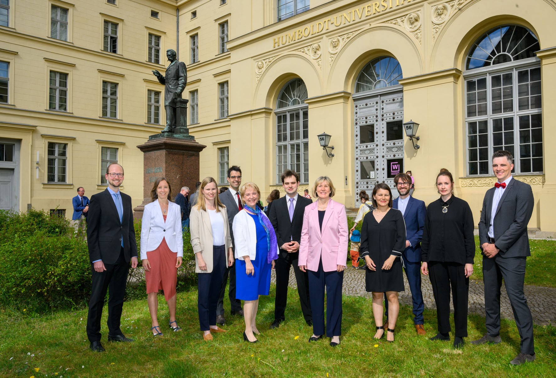 Gruppenbild von der Verleihung der Heinz Maier-Leibnitz-Preise 2022