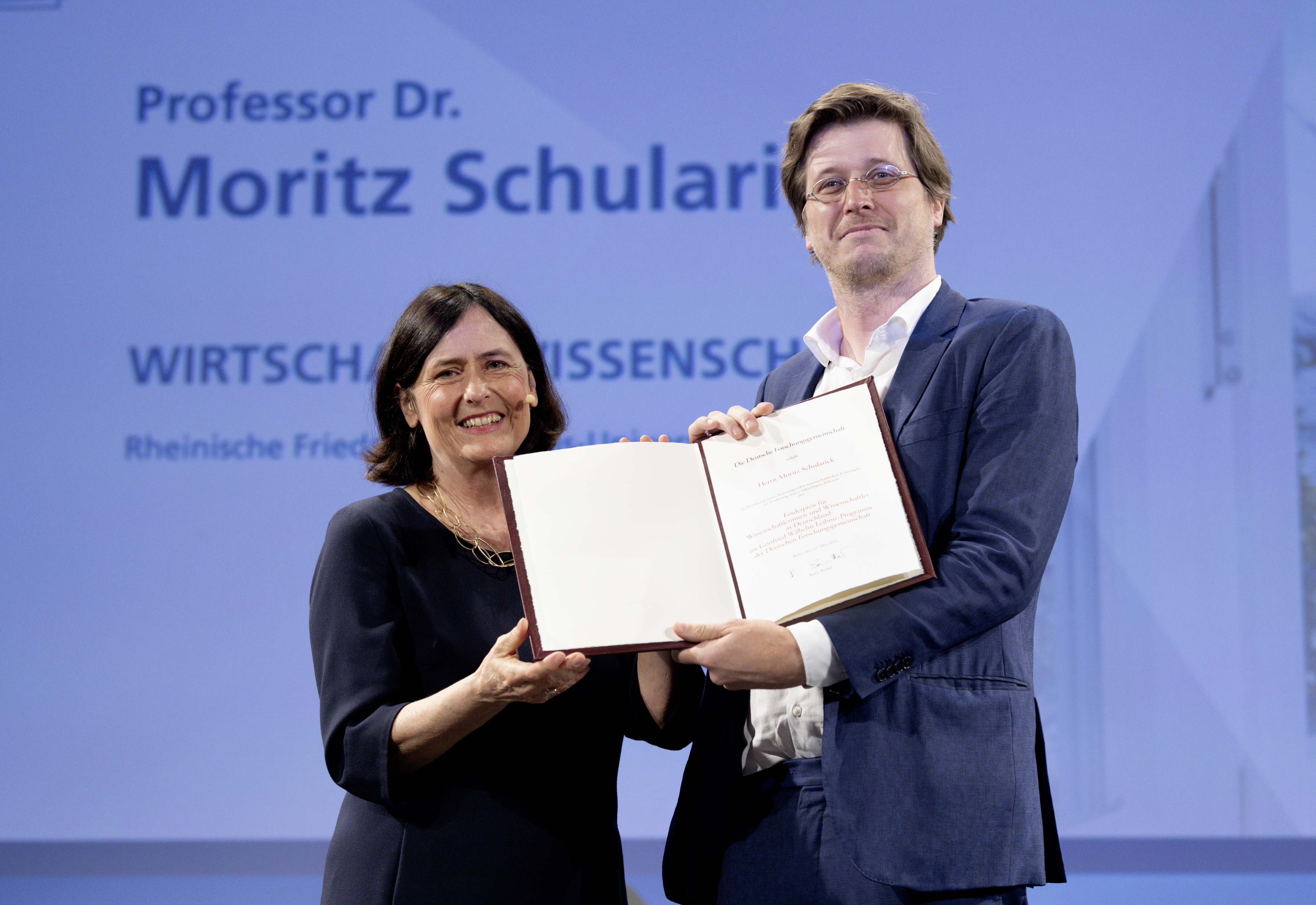 Preisverleihung an Prof. Dr. Moritz Schularick