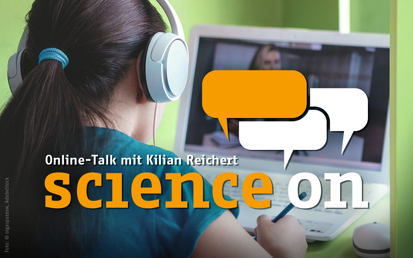Banner des 8. Science On Talks zum Thema