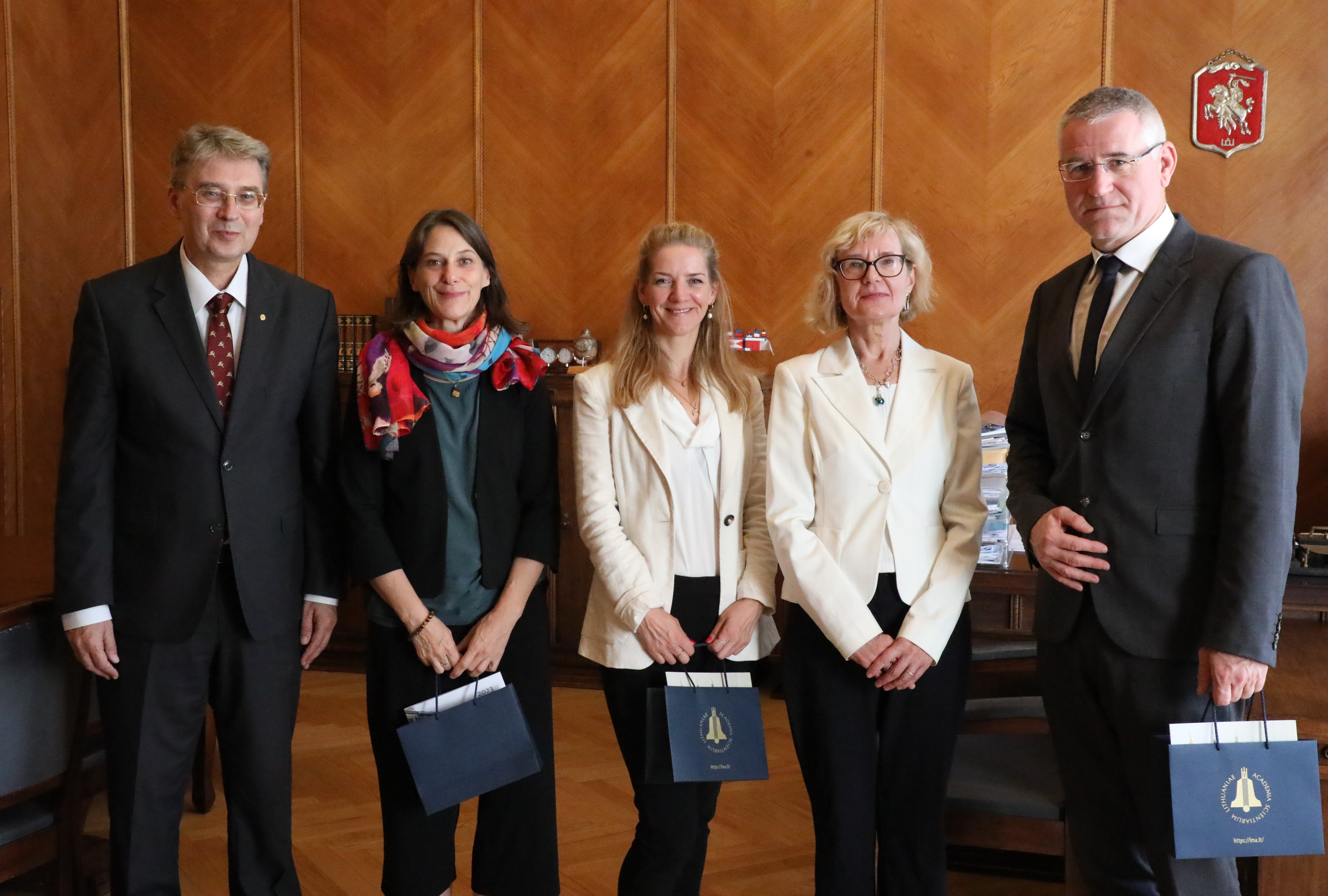 Meeting with the Lithuanian Academy of Sciences and the Academy President