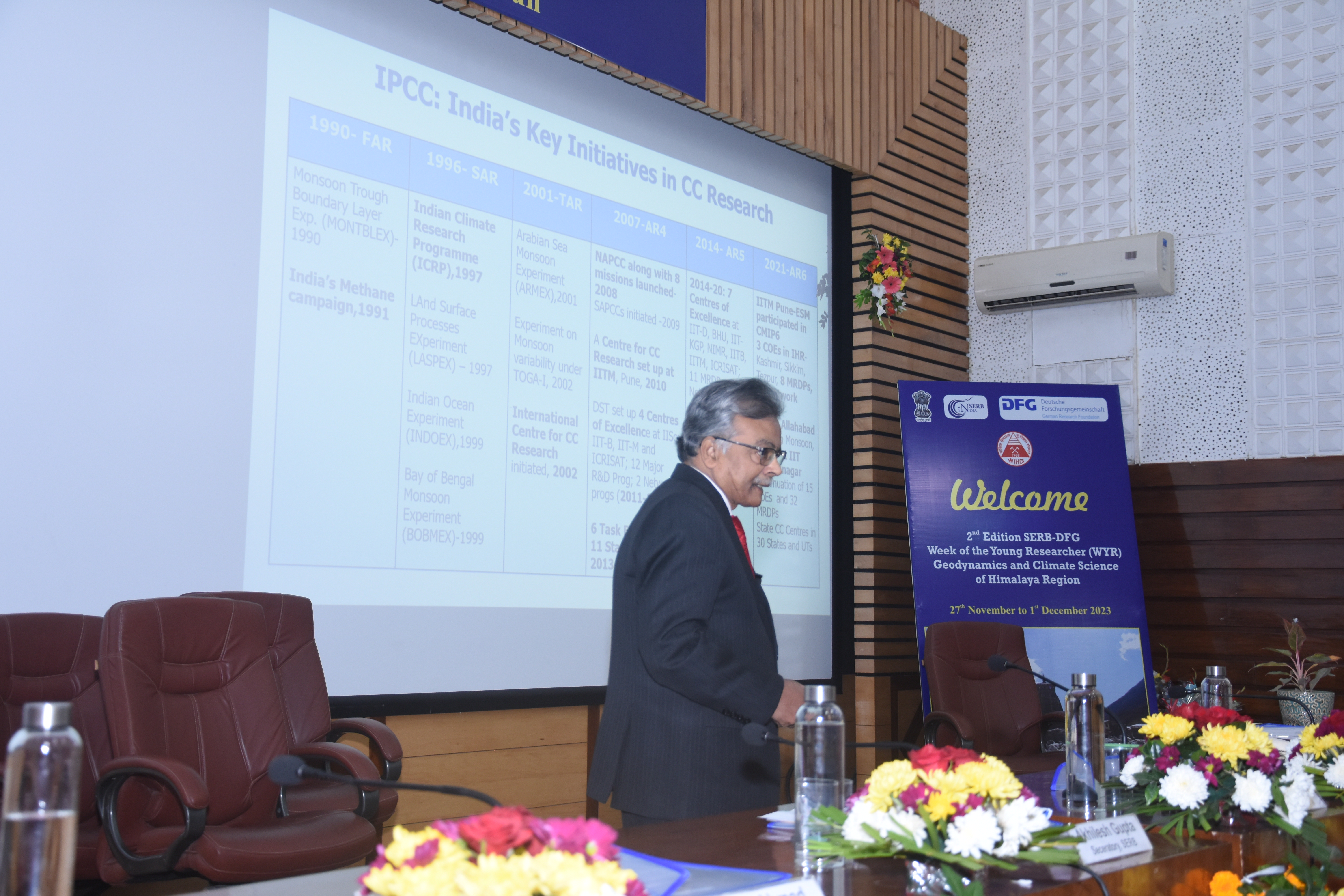 Special Lecture of Prof. Akhilesh Gupta “Climate Research Agenda for Indian – Vision 2030 and beyond”