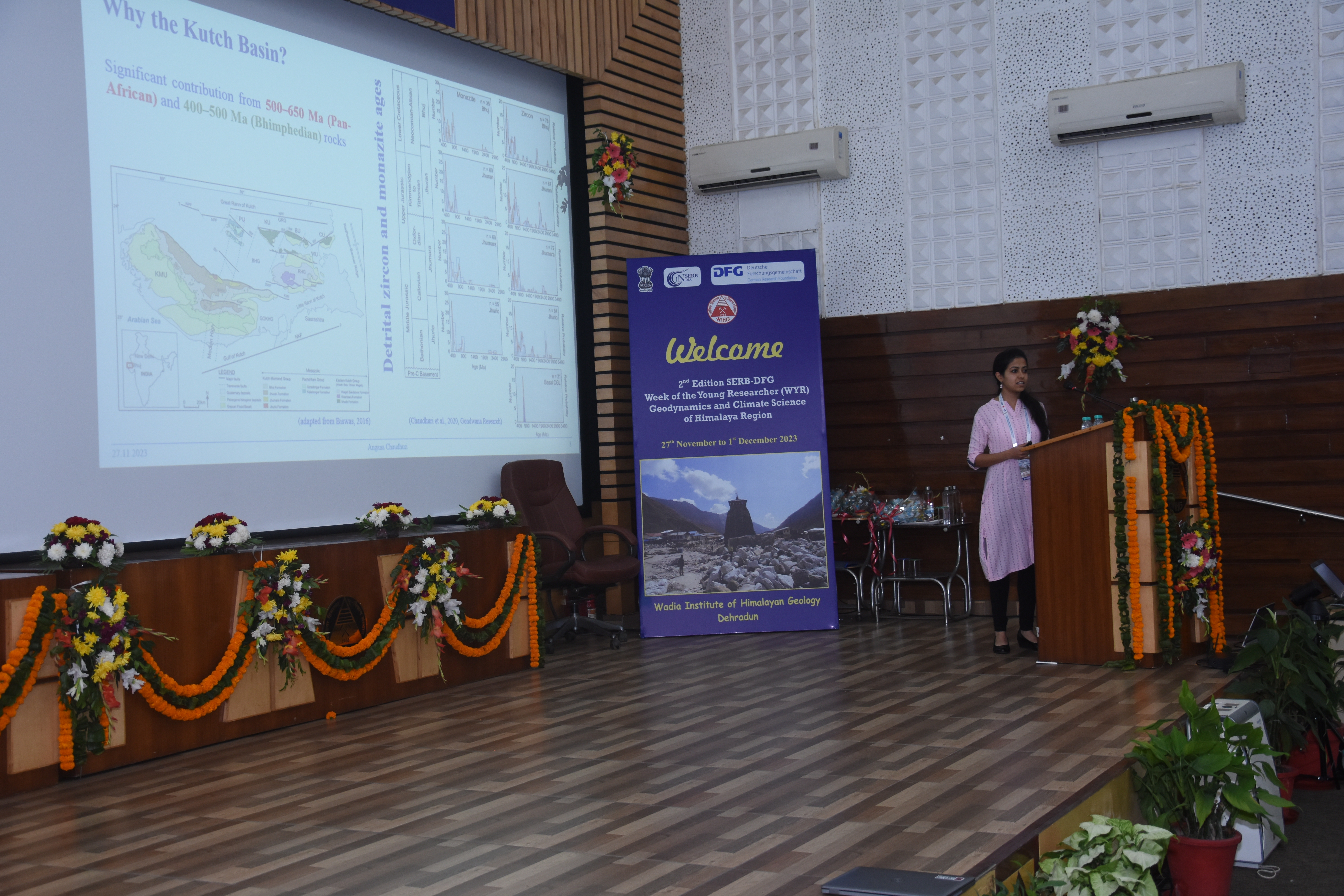 Presentation of Early Career Scientist Dr. Angana Chaudhuri
