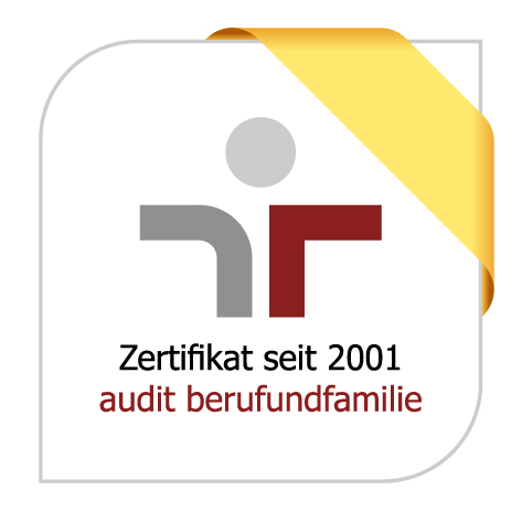Logo: Vereinbarkeit von Beruf und Familie