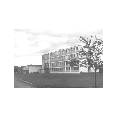 Die neu erbaute DFG-Geschäftsstelle im Jahre 1954, Bonn-Bad Godesberg