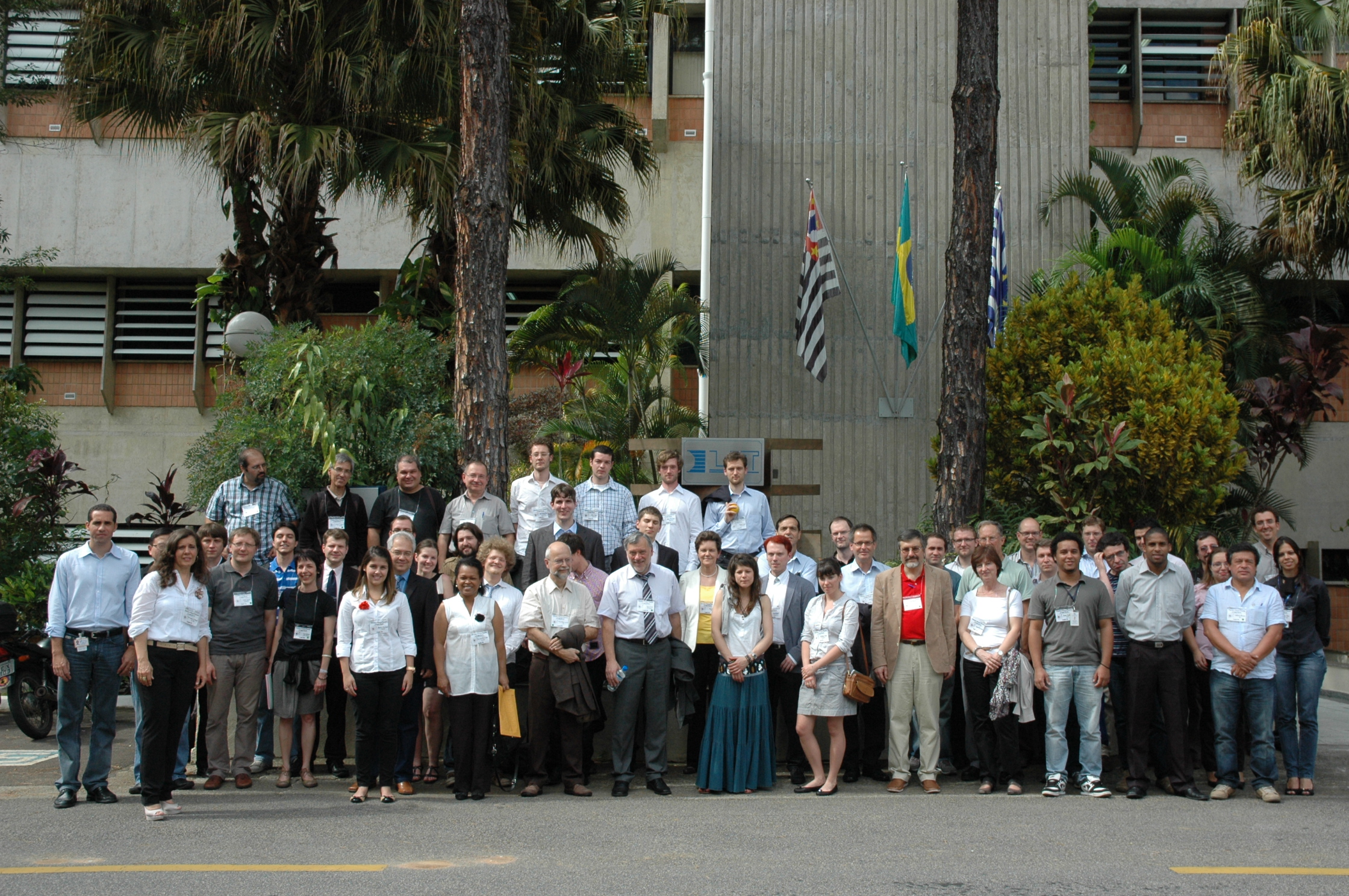 Teilnehmer des Eröffnungsworkshops des ersten deutsch-brasilianischen Graduiertenkollegs