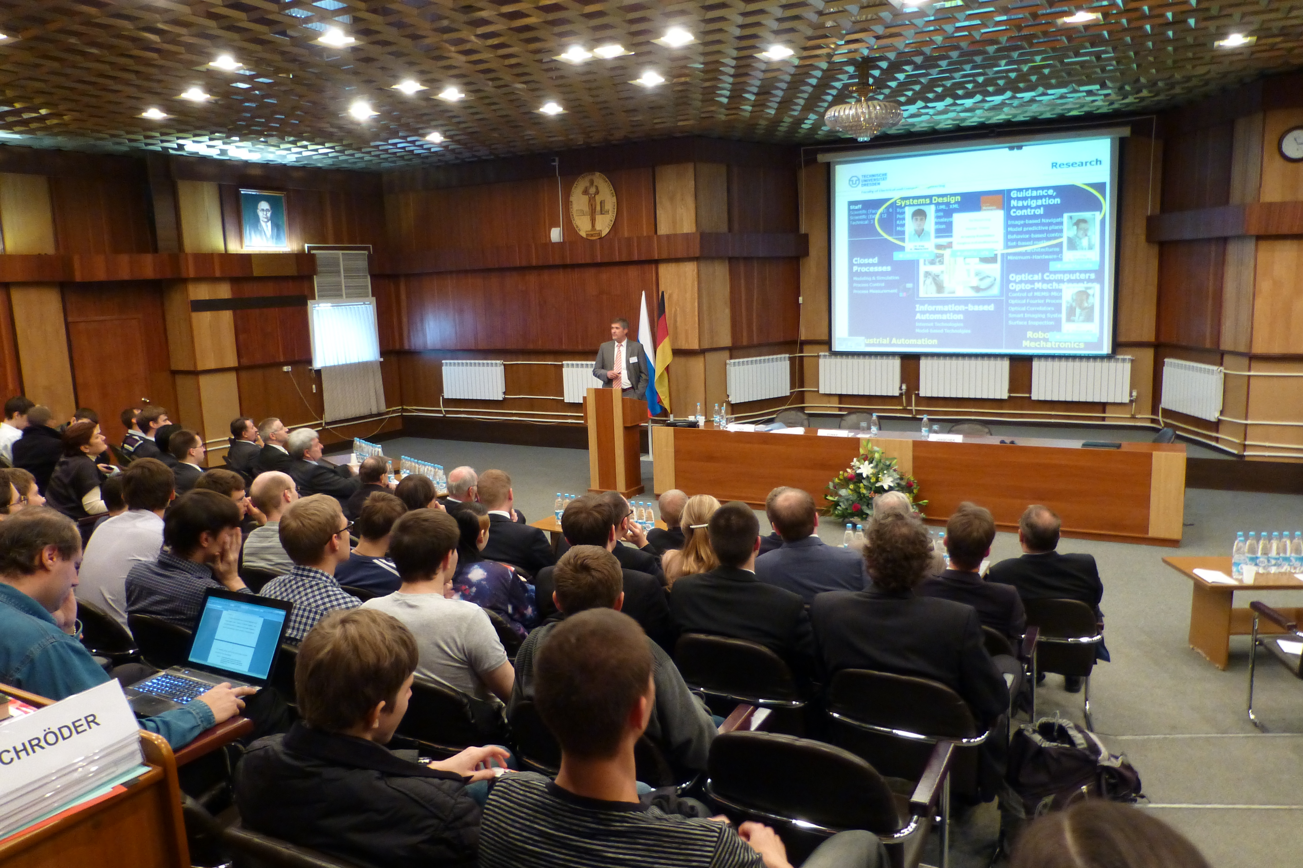 Presentation by Prof. Klaus Janschek (Technical University of Dresden)