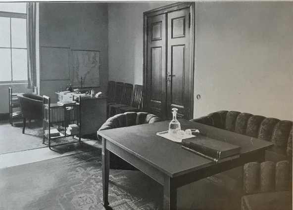 Friedrich Schmidt-Ott’s office in the Berliner Schloss