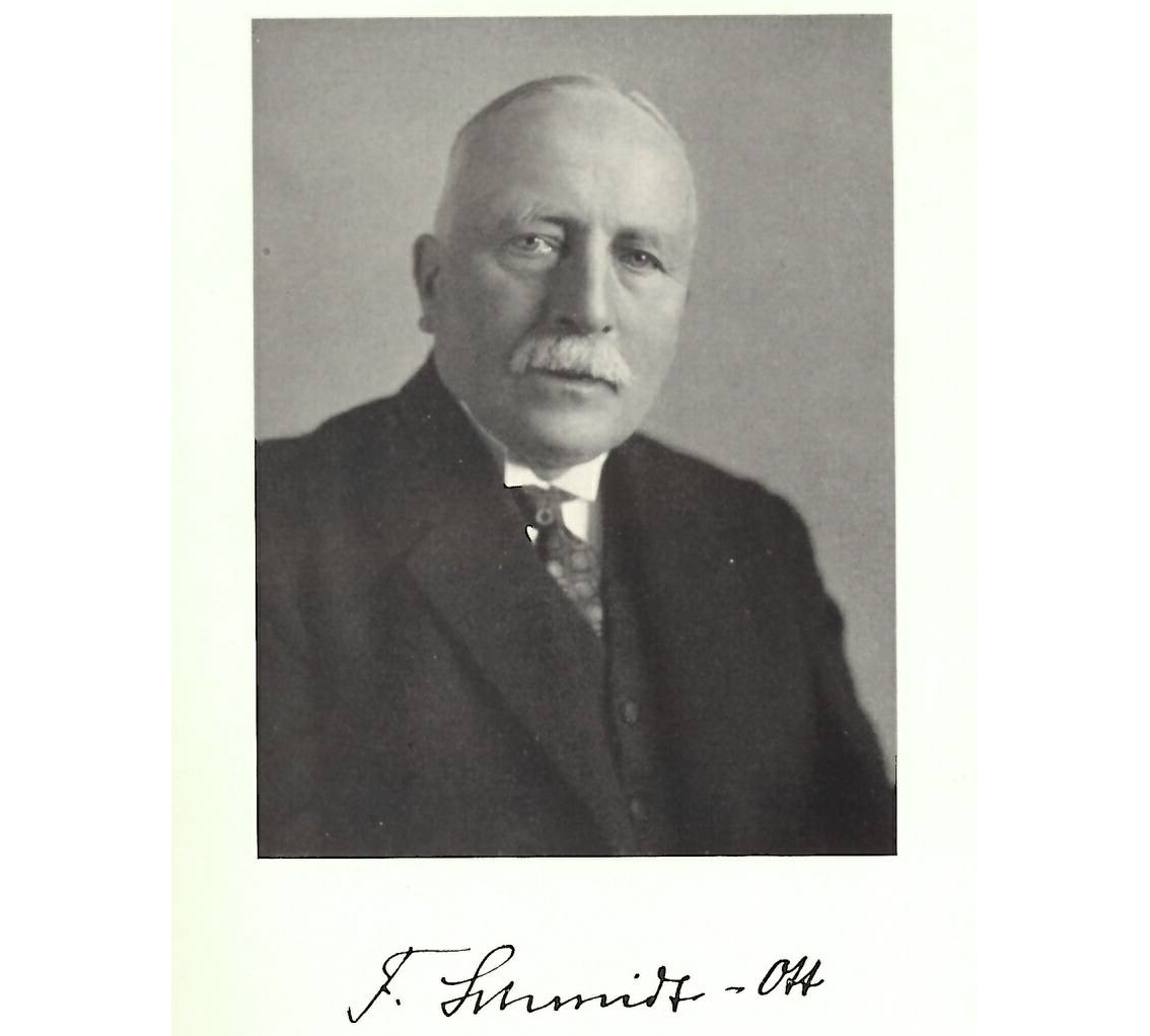 Friedrich Schmidt-Ott, President of the Notgemeinschaft from 1920 to 1934
