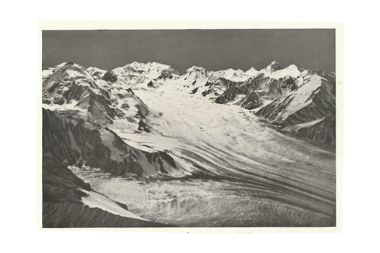 The rearmost part of the Notgemeinschaft Glacier