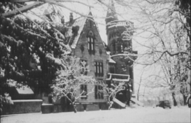 The first home of the DFG's Head Office after the Second World War: a villa on the Rhine, Bad Godesberg 1950