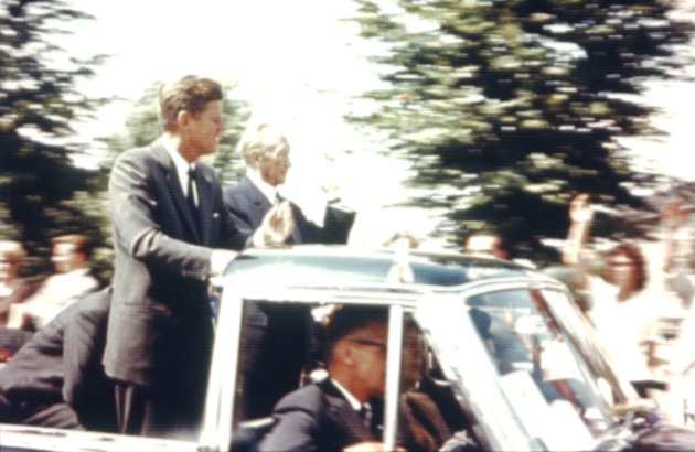 President John F. Kennedy’s visit to Bonn. Since 1963, the former Frankengraben has borne the name of the American President