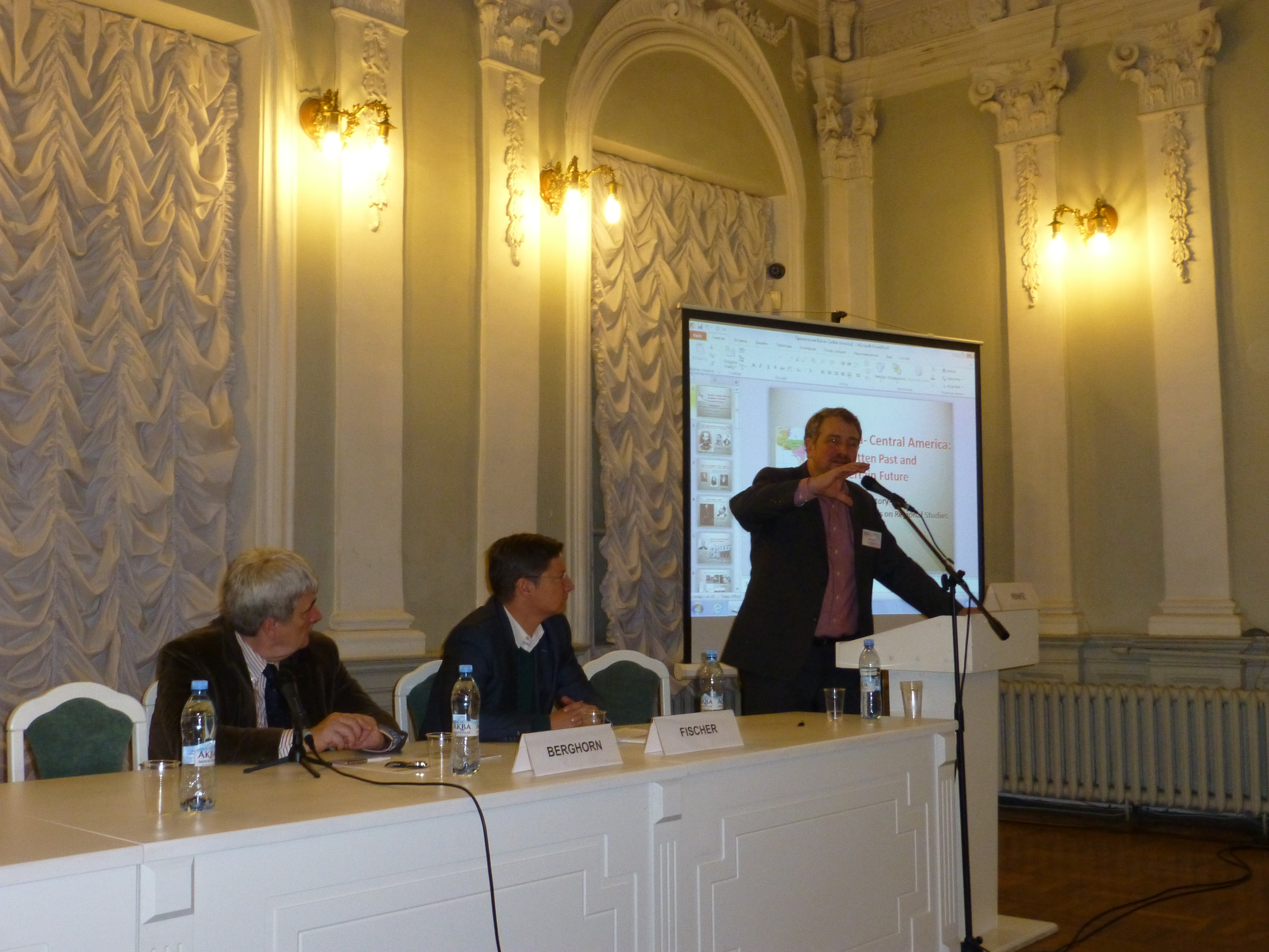 Prof. Rinke im Historischen Petersaal (FU Berlin)