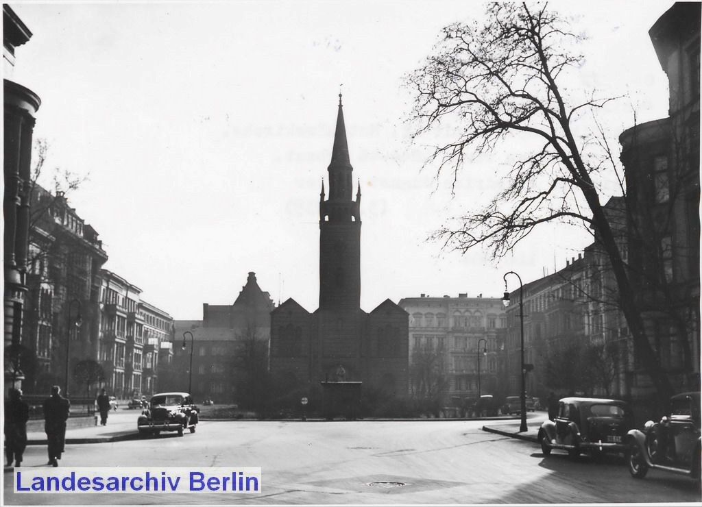 The Matthäikirchplatz near the Tiergarten, Berlin, 3 March 1939