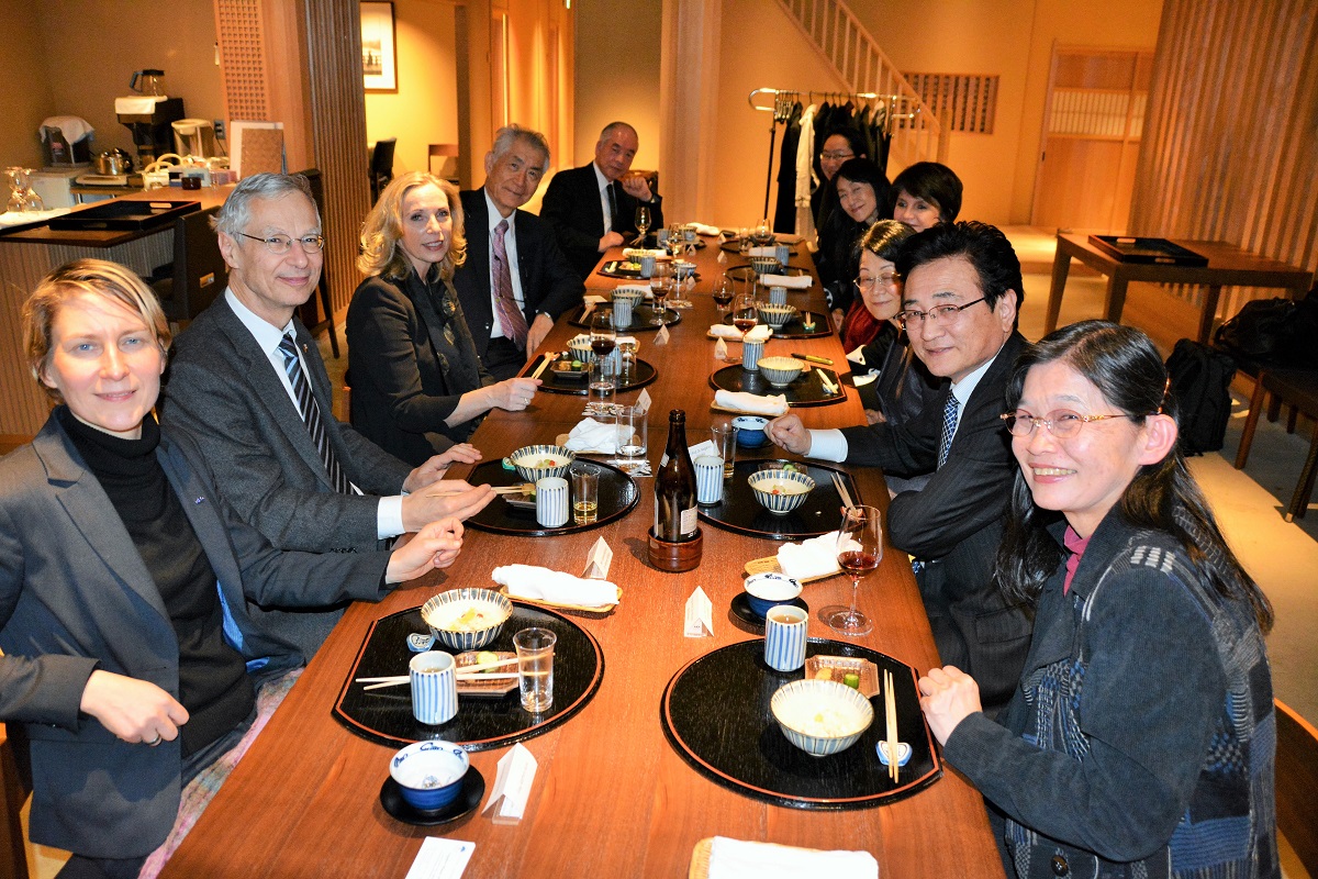 Dinner in Kyoto