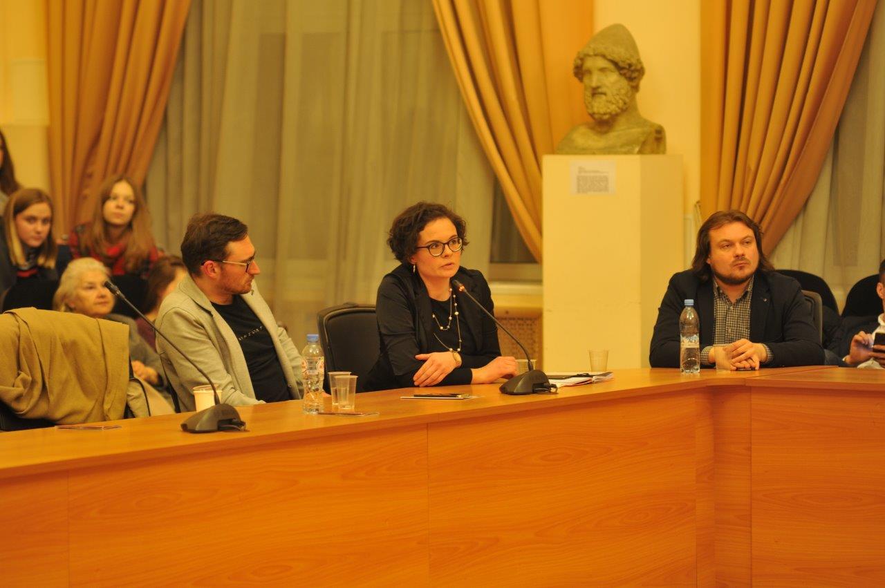 Podiumsdiskussion über die Rolle der auswärtigen Kultur- und Bildungspolitik bei der Gestaltung der internationalen Beziehungen