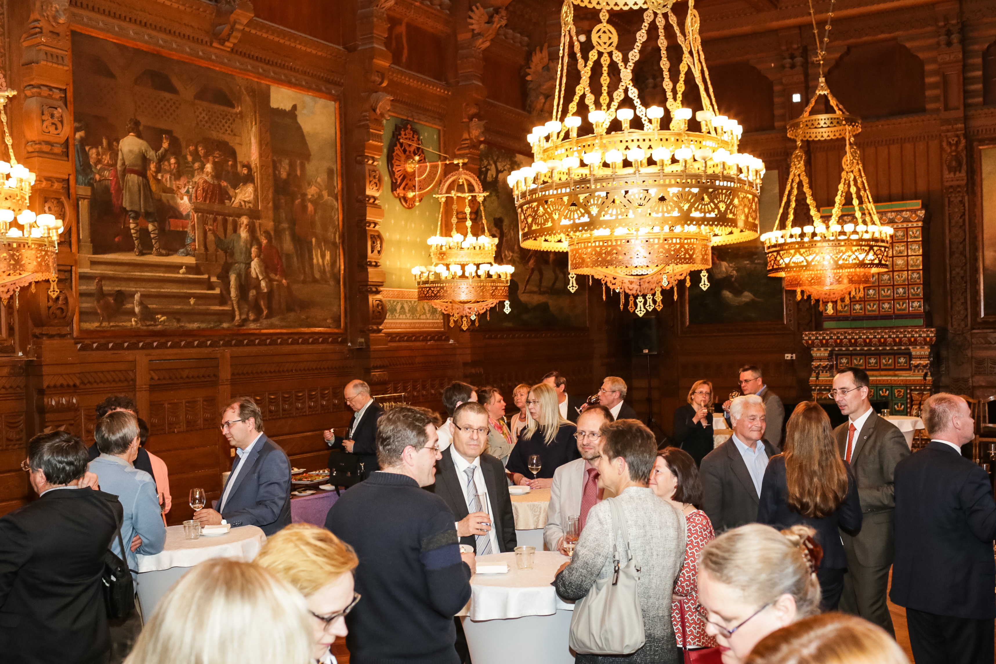 Evening reception at the House of Scientists, hosted by the DFG and the Consulate General