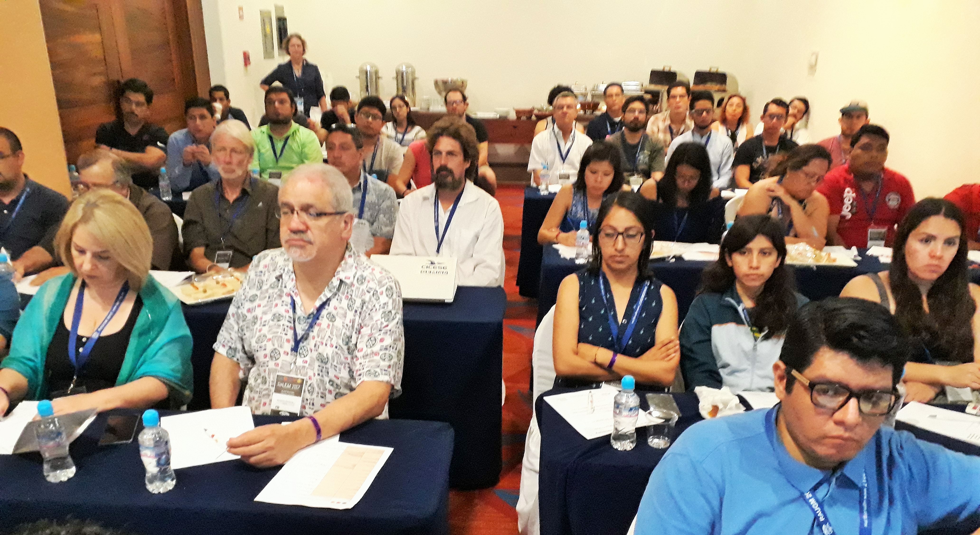 An audience of around 50 people took part in the information event in Puerto Vallarta