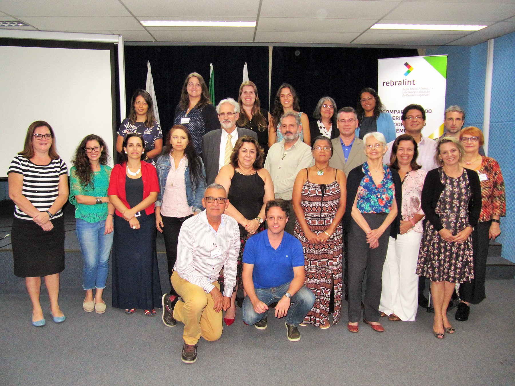 Participantes do I simpósio da Rede Brasil-Alemanha Internacionalização do Ensino Superior