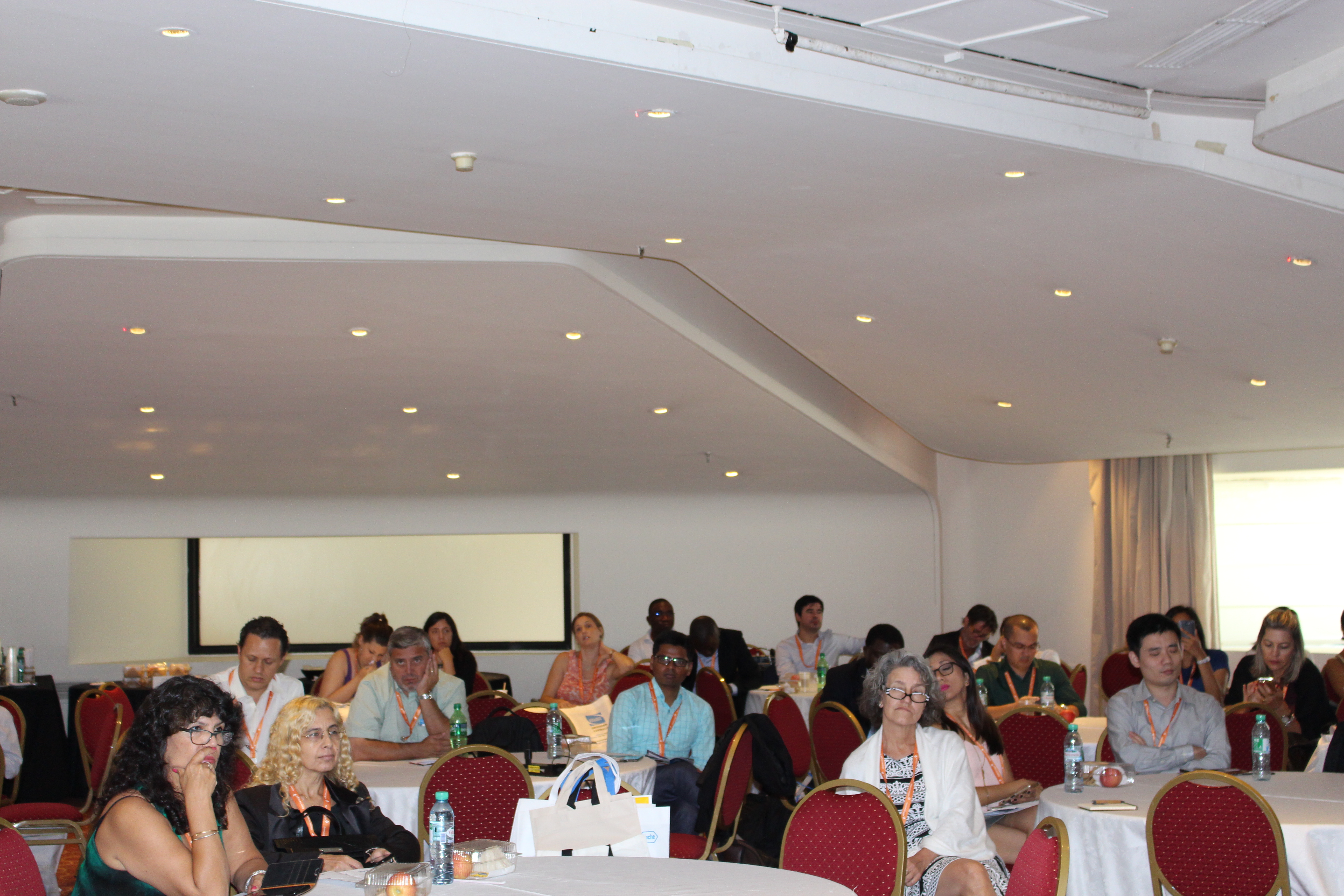 Participants at the lunch session