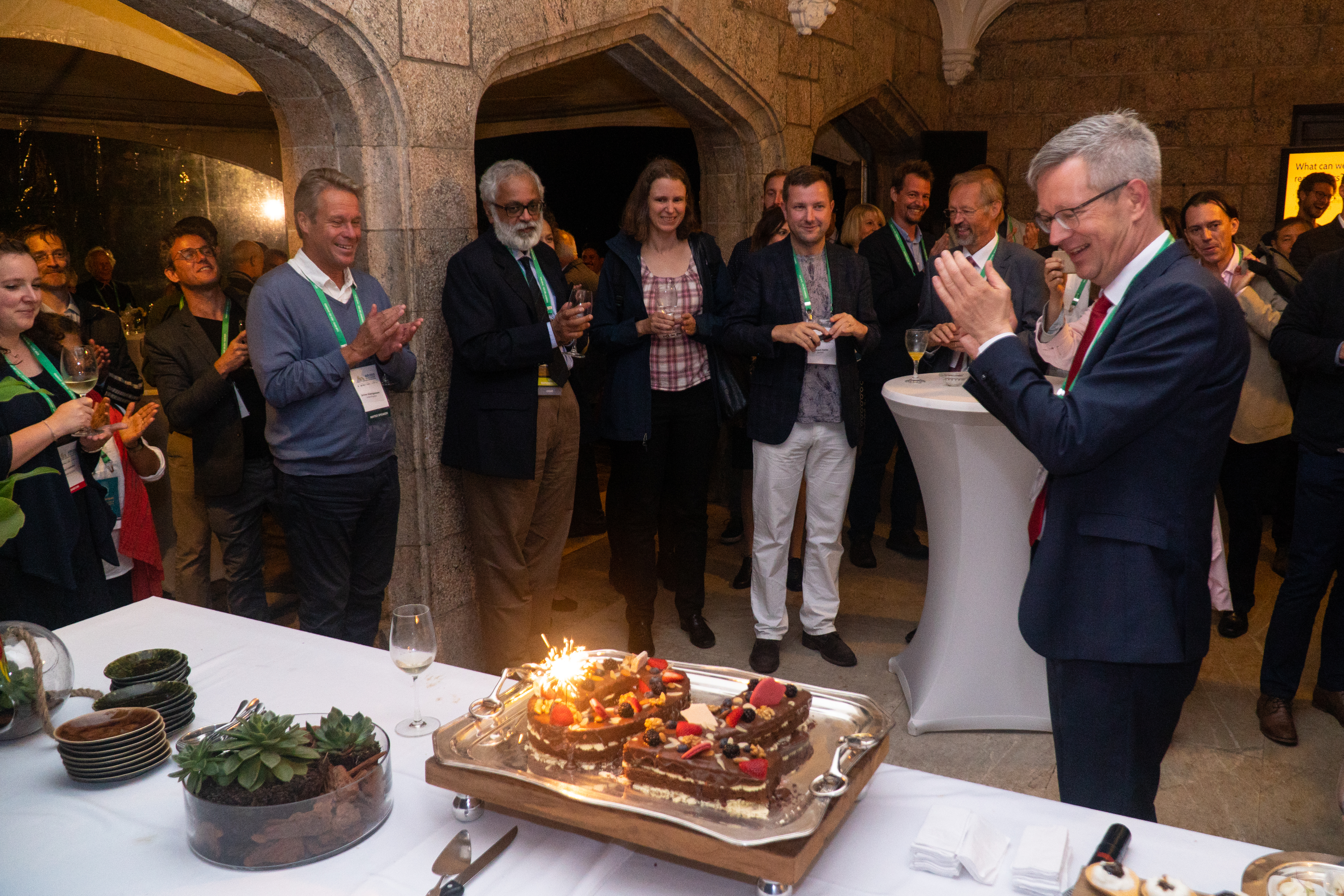 Prof. Günter M. Ziegler celebra los 70 años de la FU Berlin durante el evento