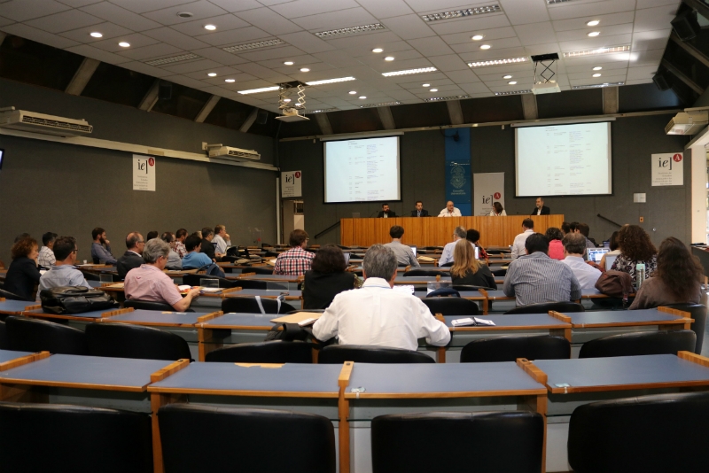 Audience at the workshop held at the USP Institute for Advanced Studies (IEA)