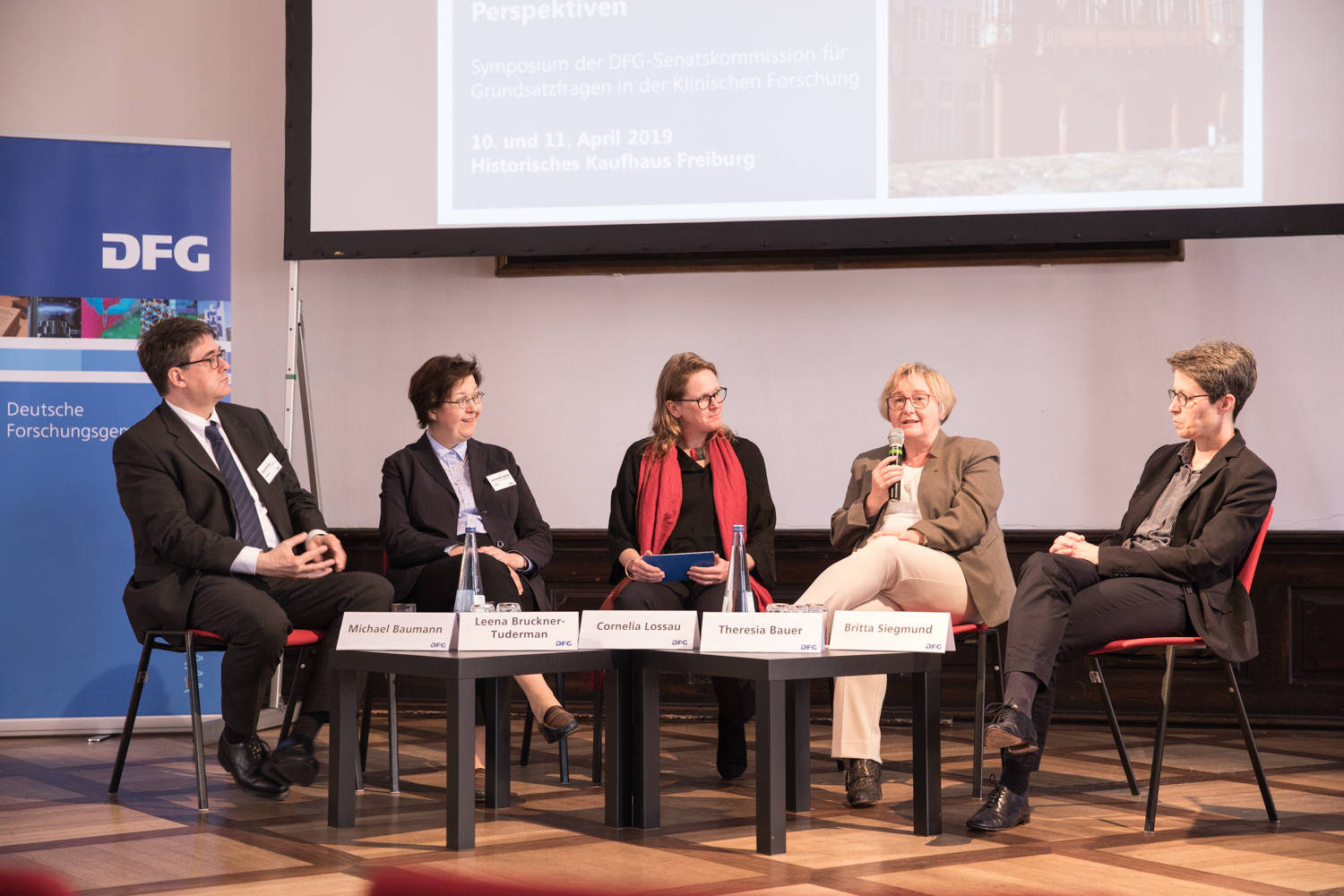 Podiumsdiskussion zur Zukunft der Universitätsmedizin mit Frau Ministerin Theresia Bauer