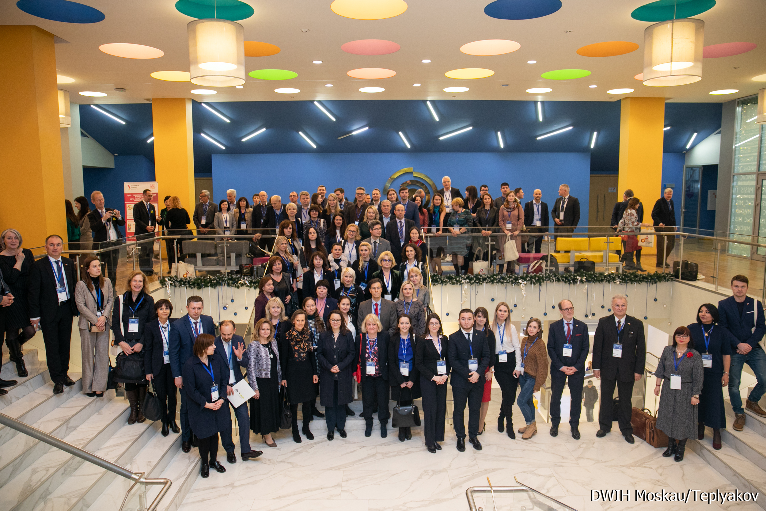 Attendees of the German-Russian Science Forum in Moscow