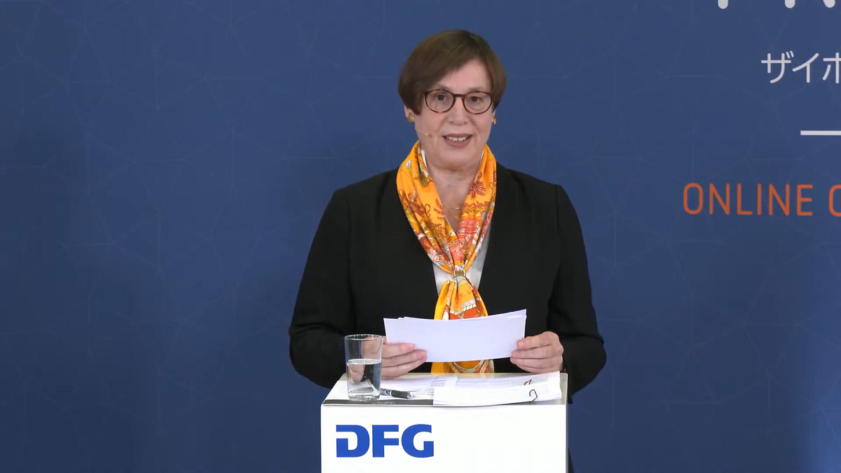 Dr. Ingrid Krüßmann, Leiterin des DFG-Büro Japan und stellvertretende Leiterin der Gruppe Internationale Zusammenarbeit