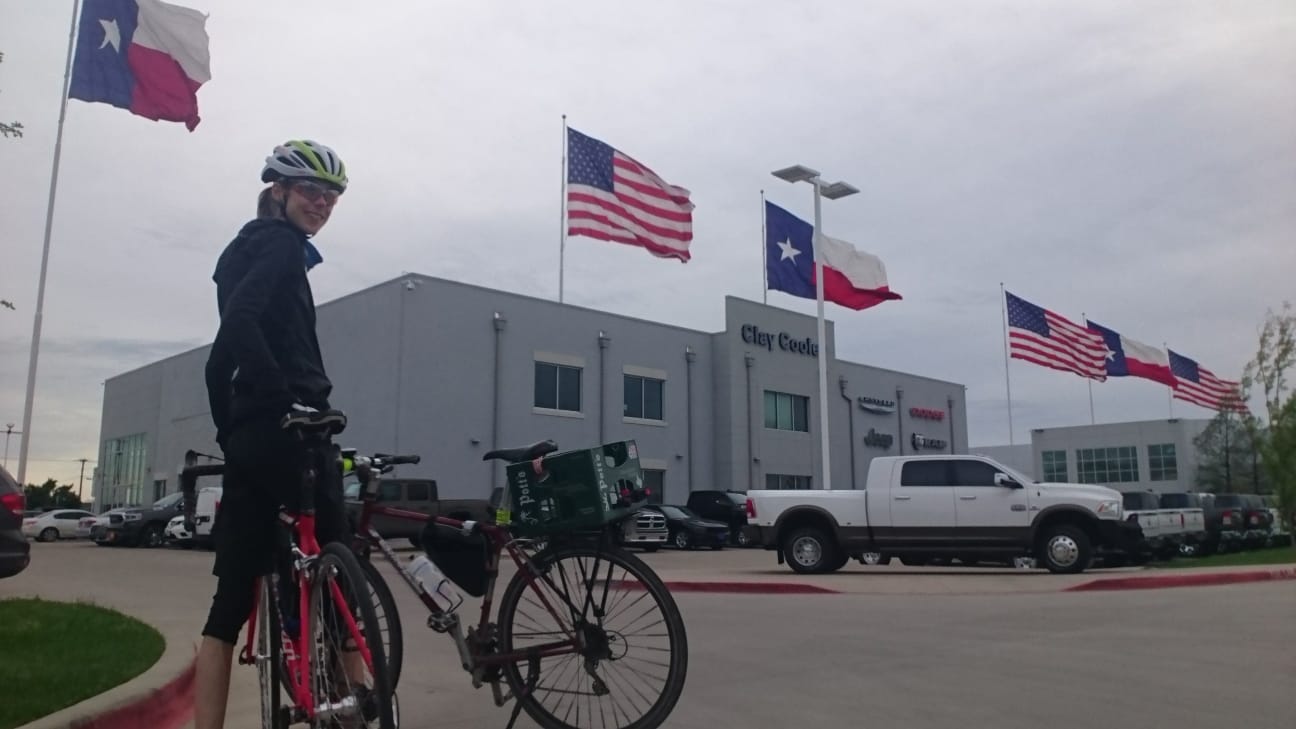 Radfahren in Texas