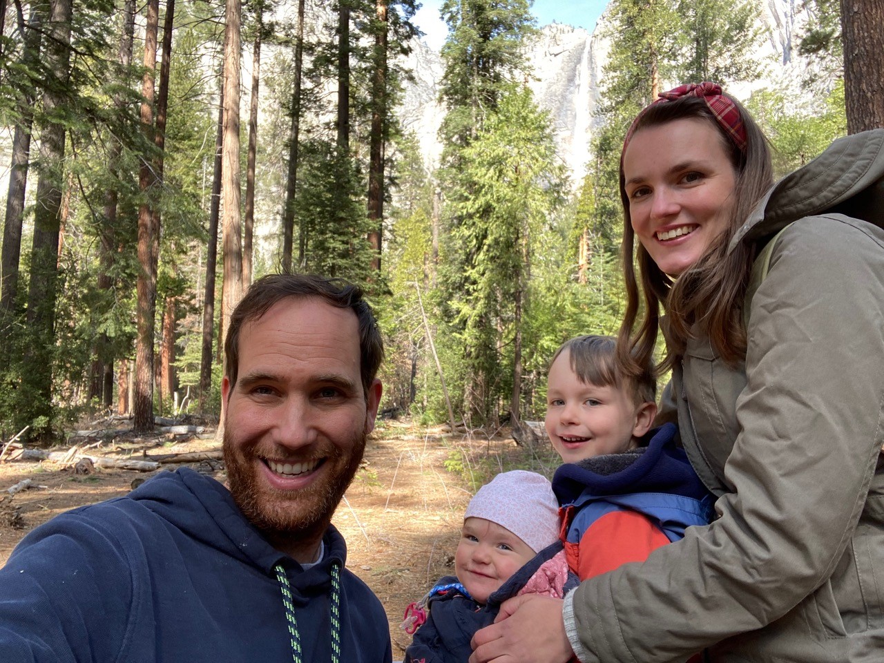 Familienausflug in den Yosemite National Park