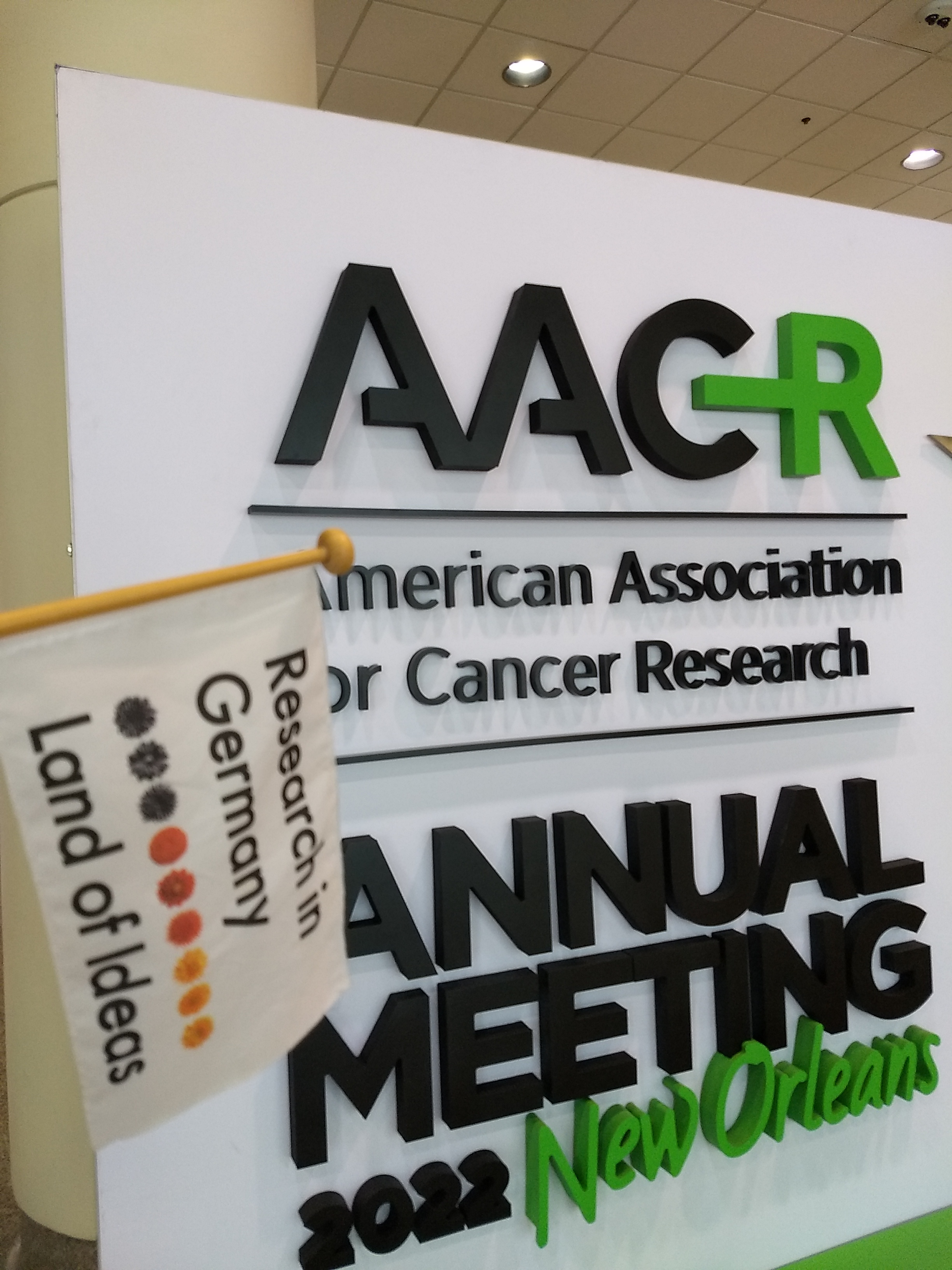 Research in Germany auf dem AACR Annual Meeting 2022
