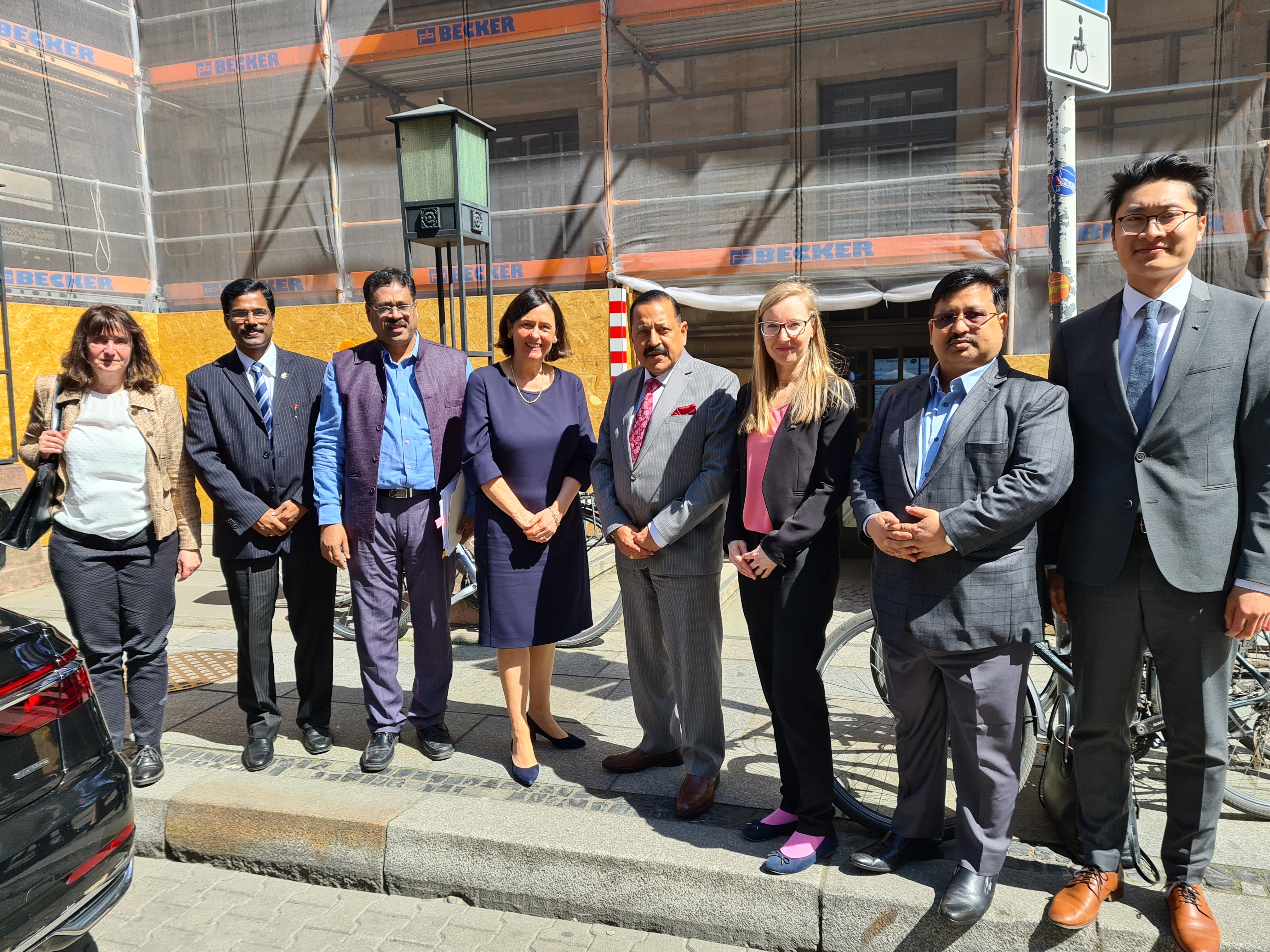 Indisch-Deutsche Regierungskonsultationen in Berlin mit Prof. Katja Becker und Wissenschaftsminister Dr. Jitendra Singh