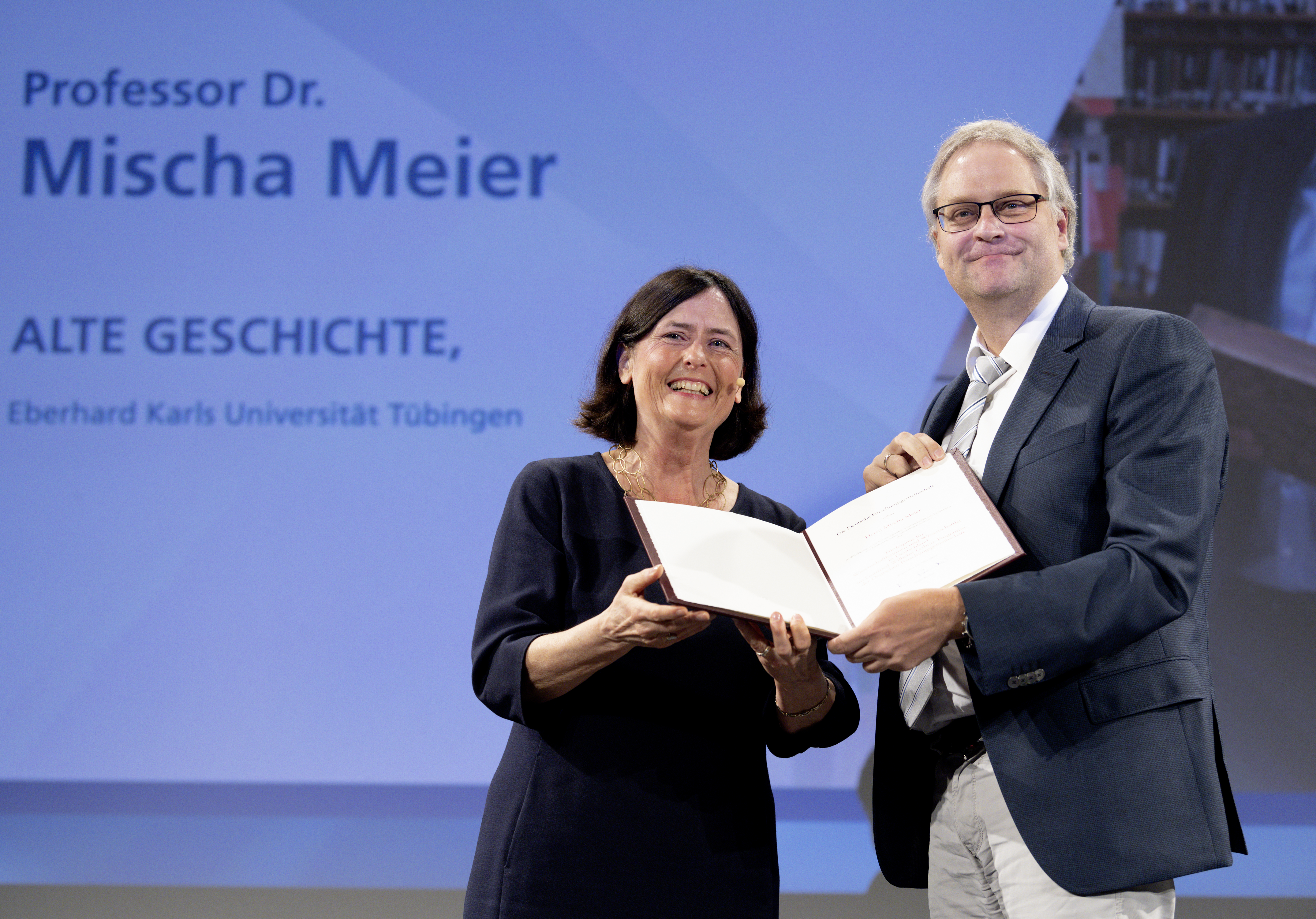 Preisverleihung an Prof. Dr. Mischa Meier