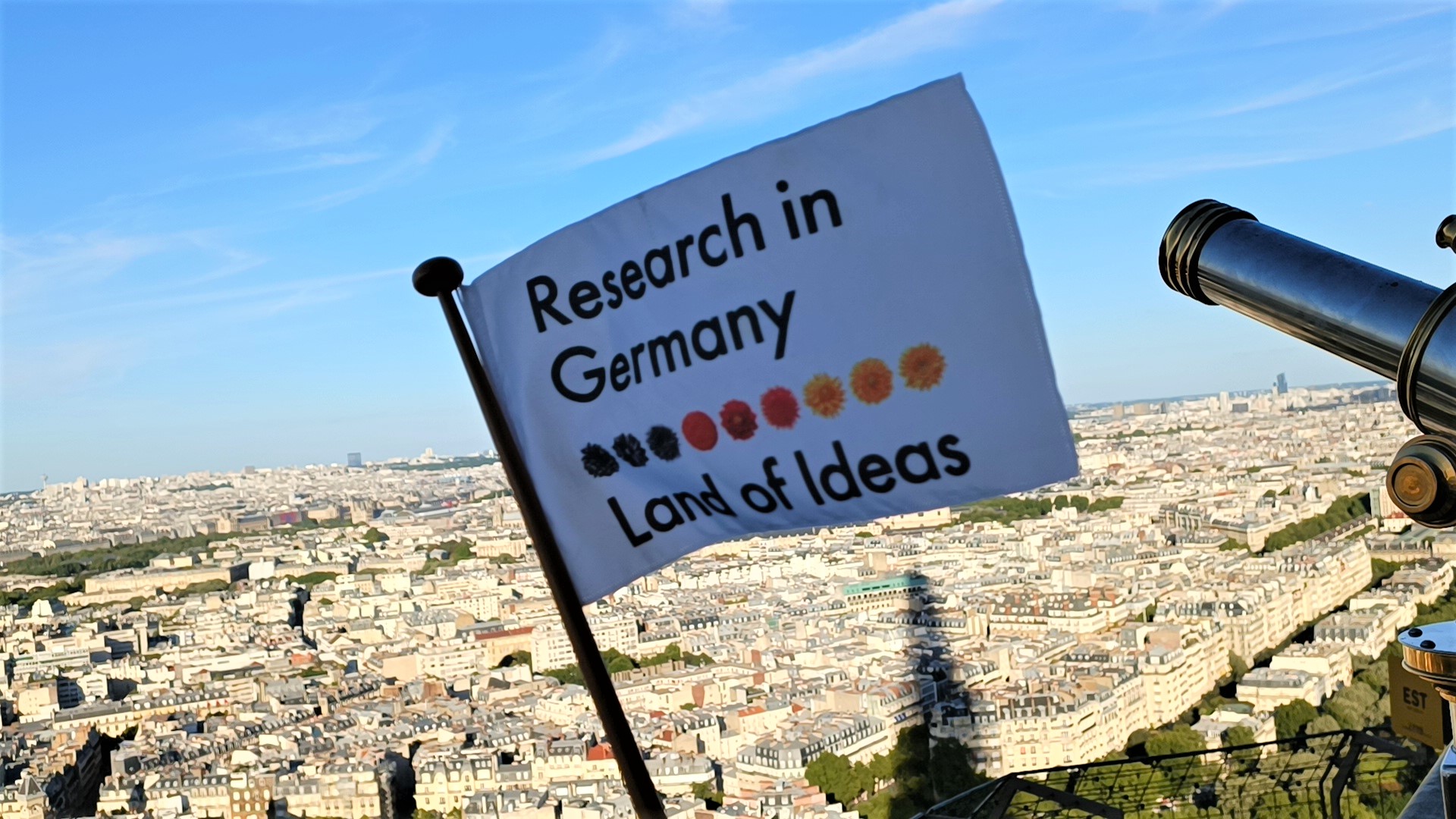 See you in France. „Research in Germany”-Auftritt in Paris