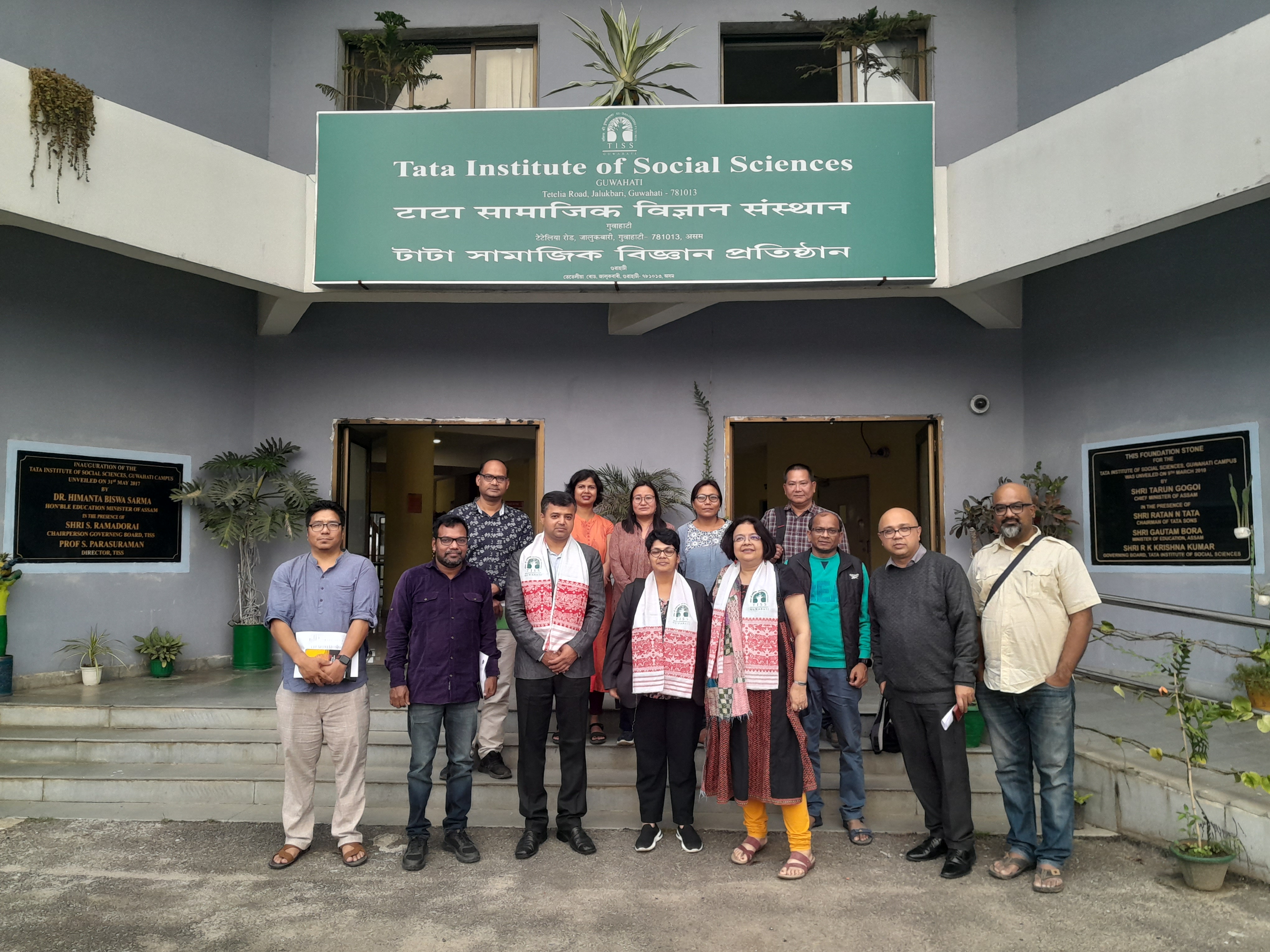Institutional visit and Interaction with faculty at the Tata Institute of Social Sciences, Guwahati