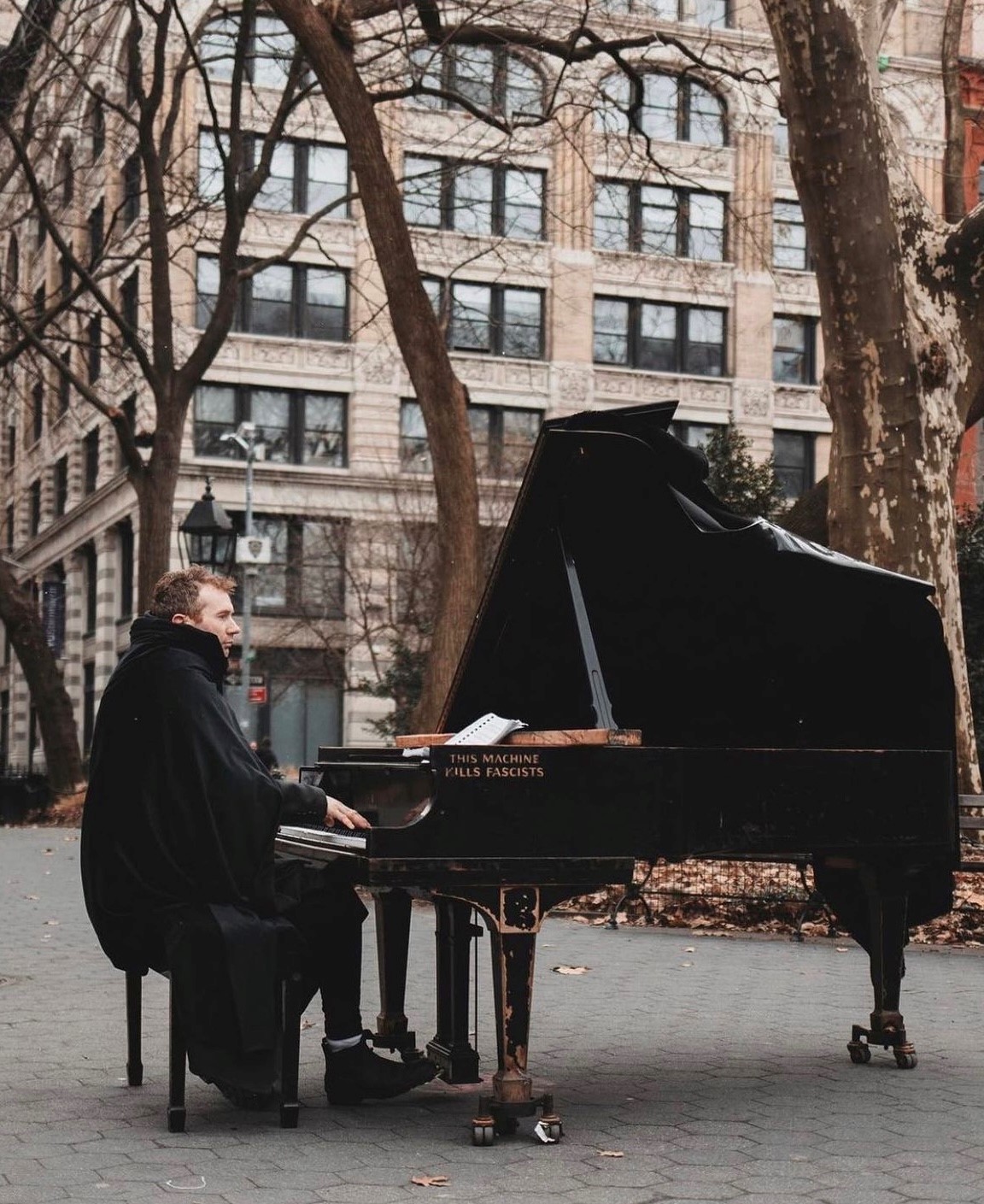 Colin Huggins aka „The Piano Man of Washington Square Park