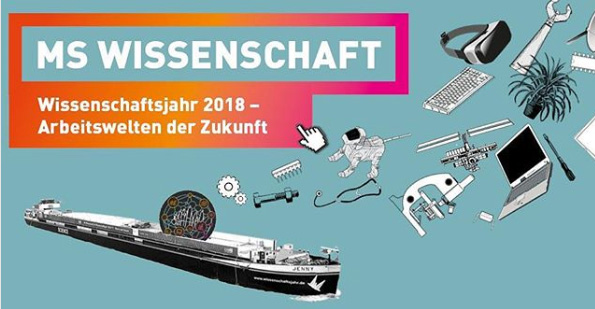 Das Logo der MS Wissenschaft 2018