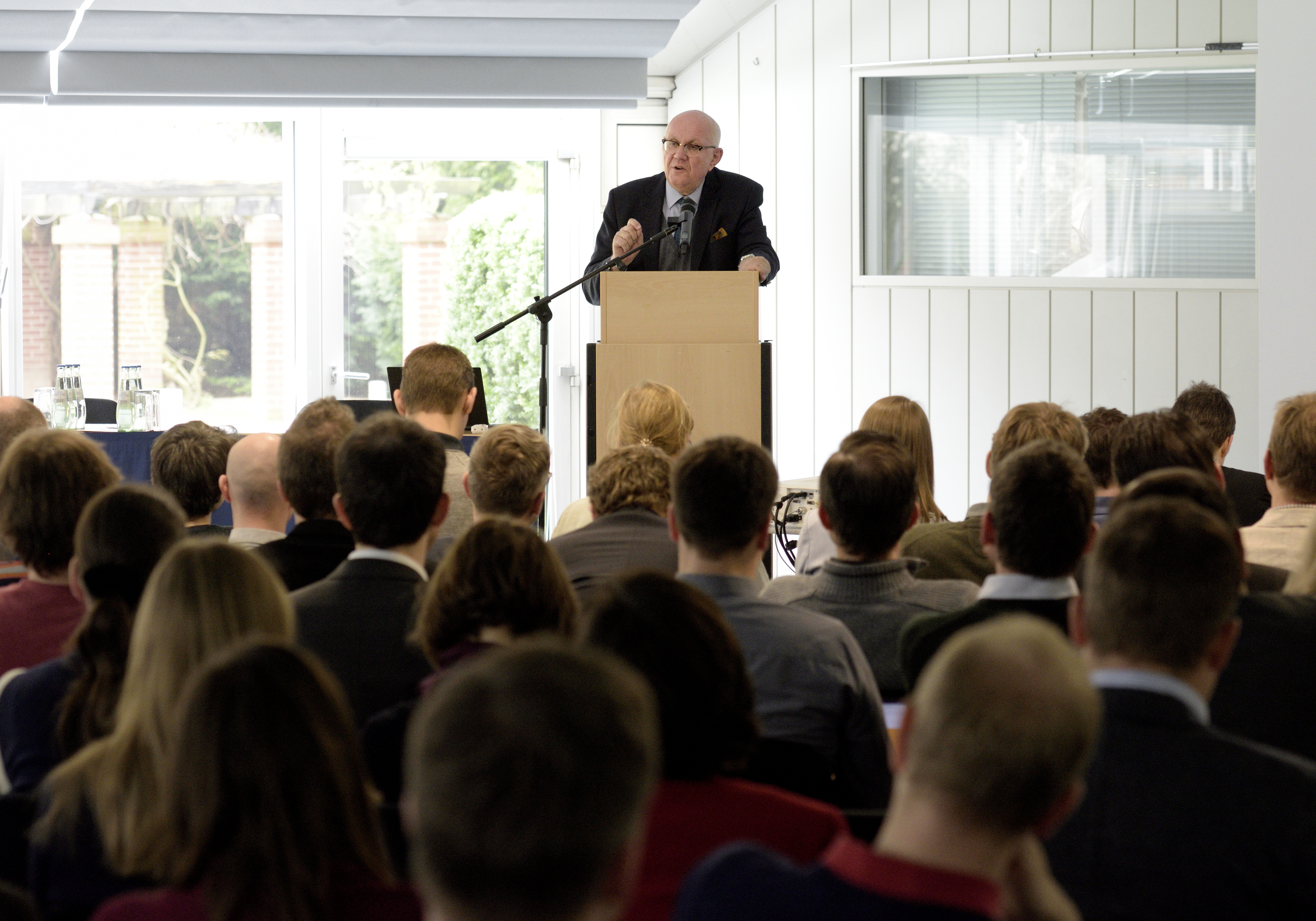 DFG-Präsident Peter Strohschneider eröffnete die Veranstaltung