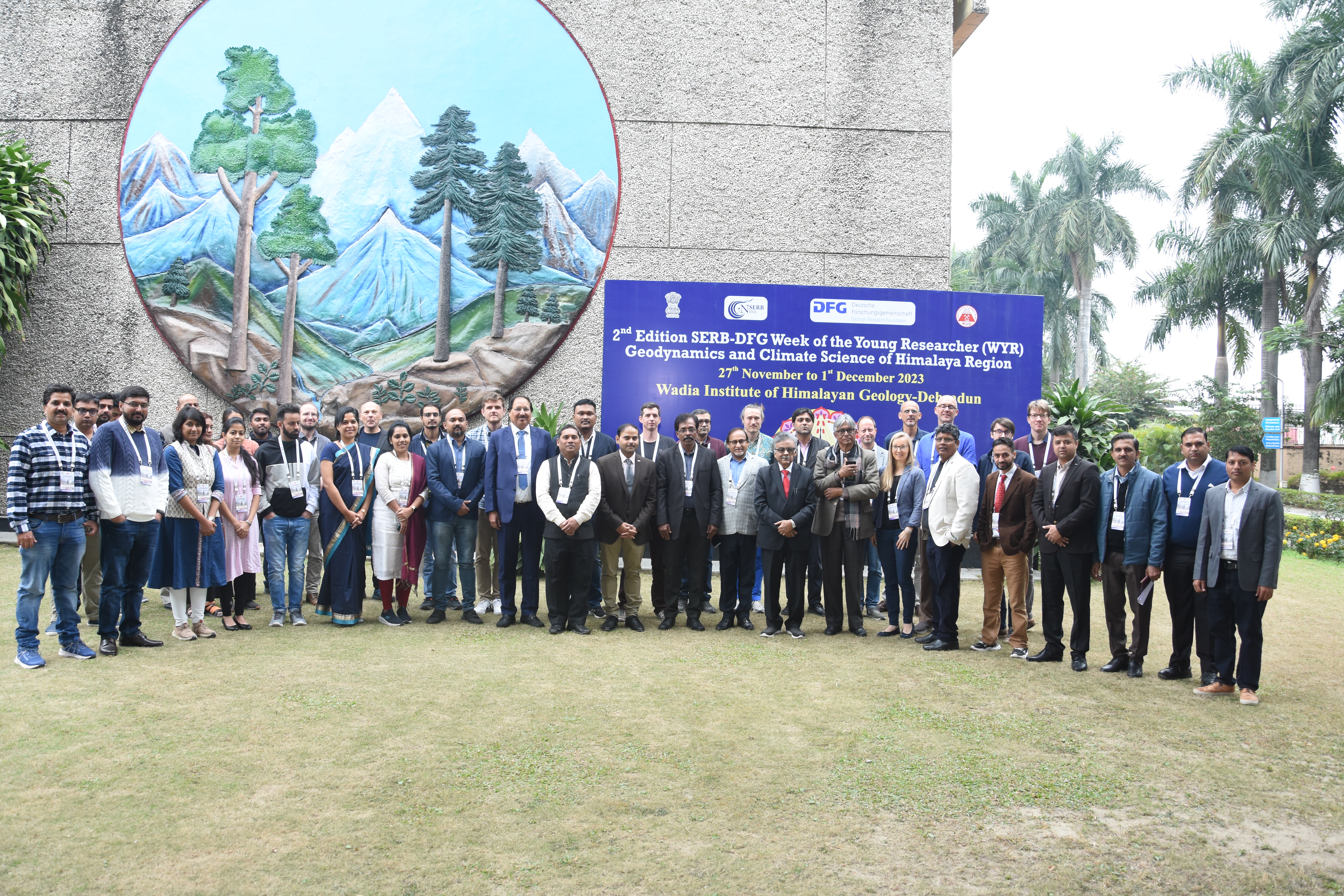 Participants of the Indo-German Week of the Young Researcher 2023