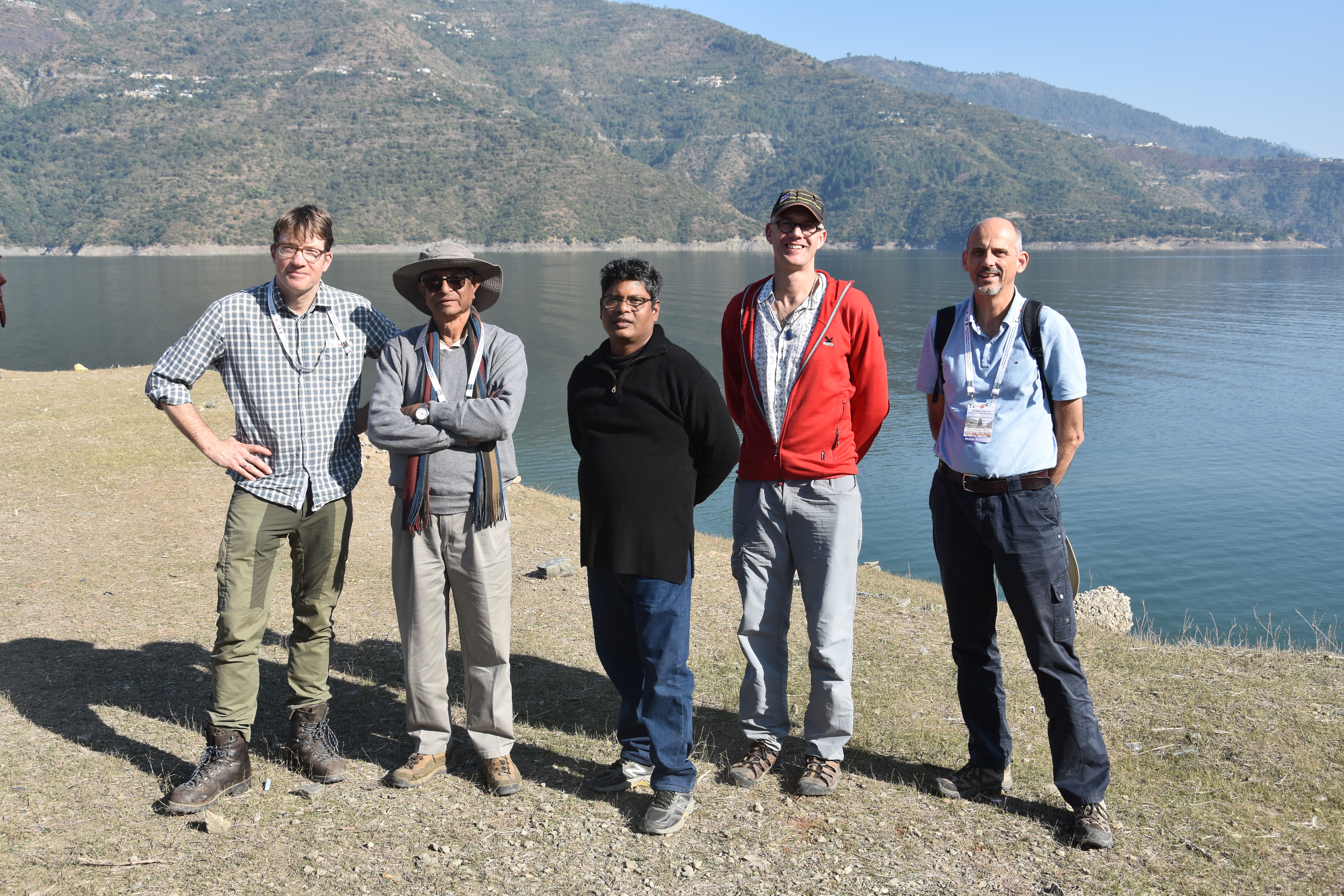 Scientific conveners and senior scientists. Prof. Rasmus Thiede; Prof. Talat Ahmad; Prof. R. Jayangondaperumal; Prof. Bodo Bookhagen; Prof. Peter van der Beek