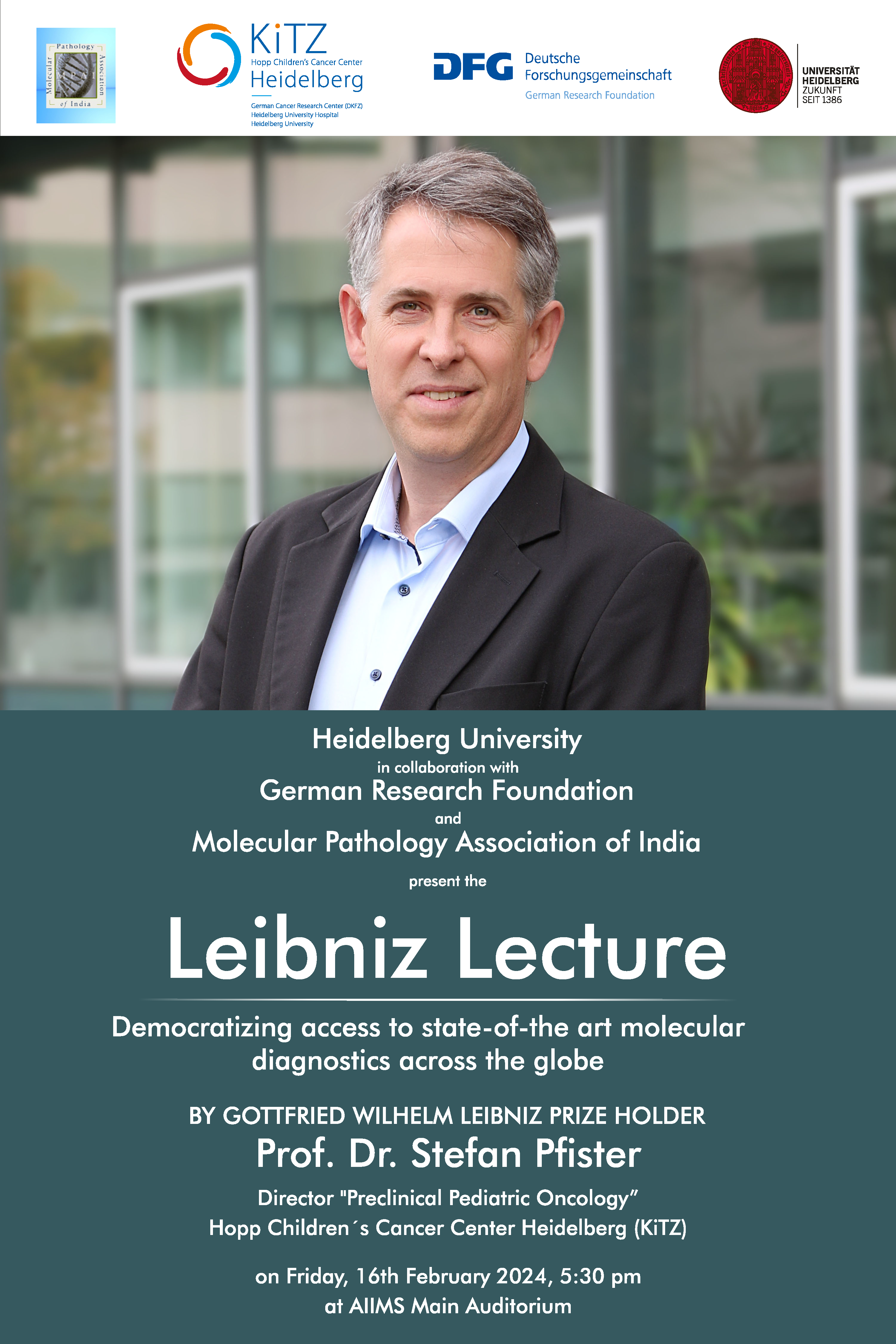 Leibniz Lecture: Democratizing access to state-of-the-art molecular diagnostics accross the globe